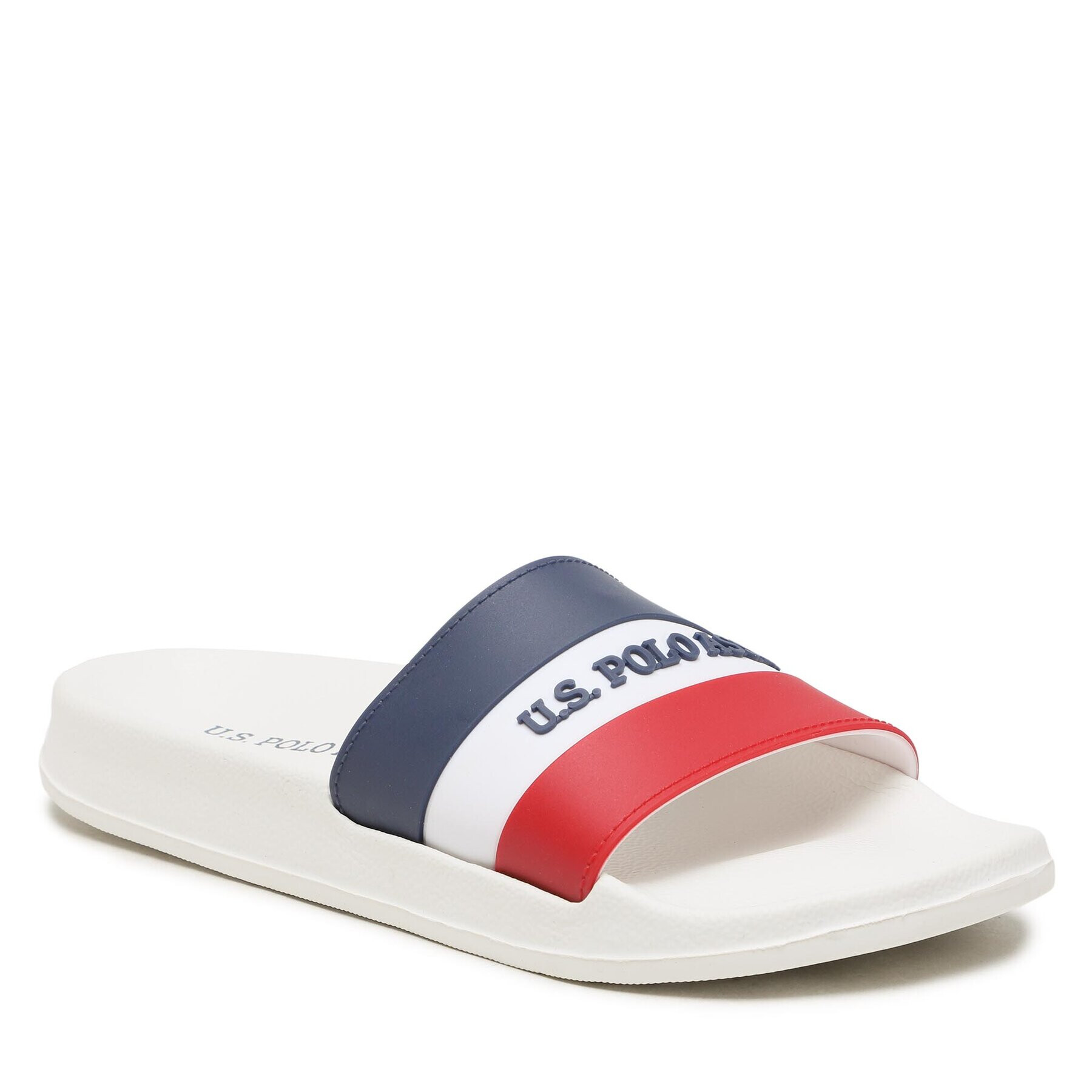 U.S. Polo Assn. Papucs Gavio GAVIO002A FLAG Fehér - Pepit.hu