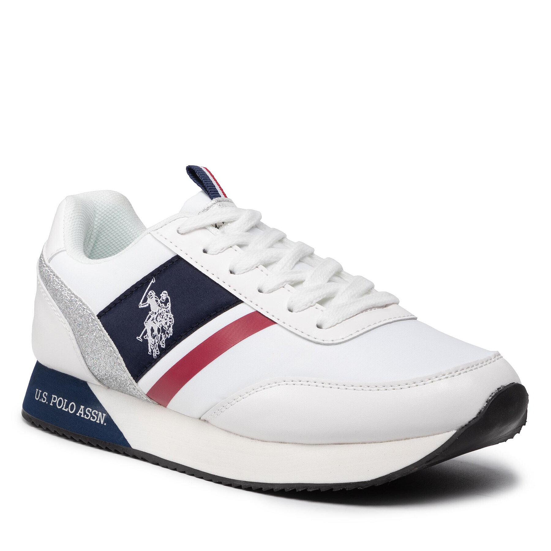 U.S. Polo Assn. Sportcipő Nobiw002 Flag NOBIW002W/ANY2 Fehér - Pepit.hu