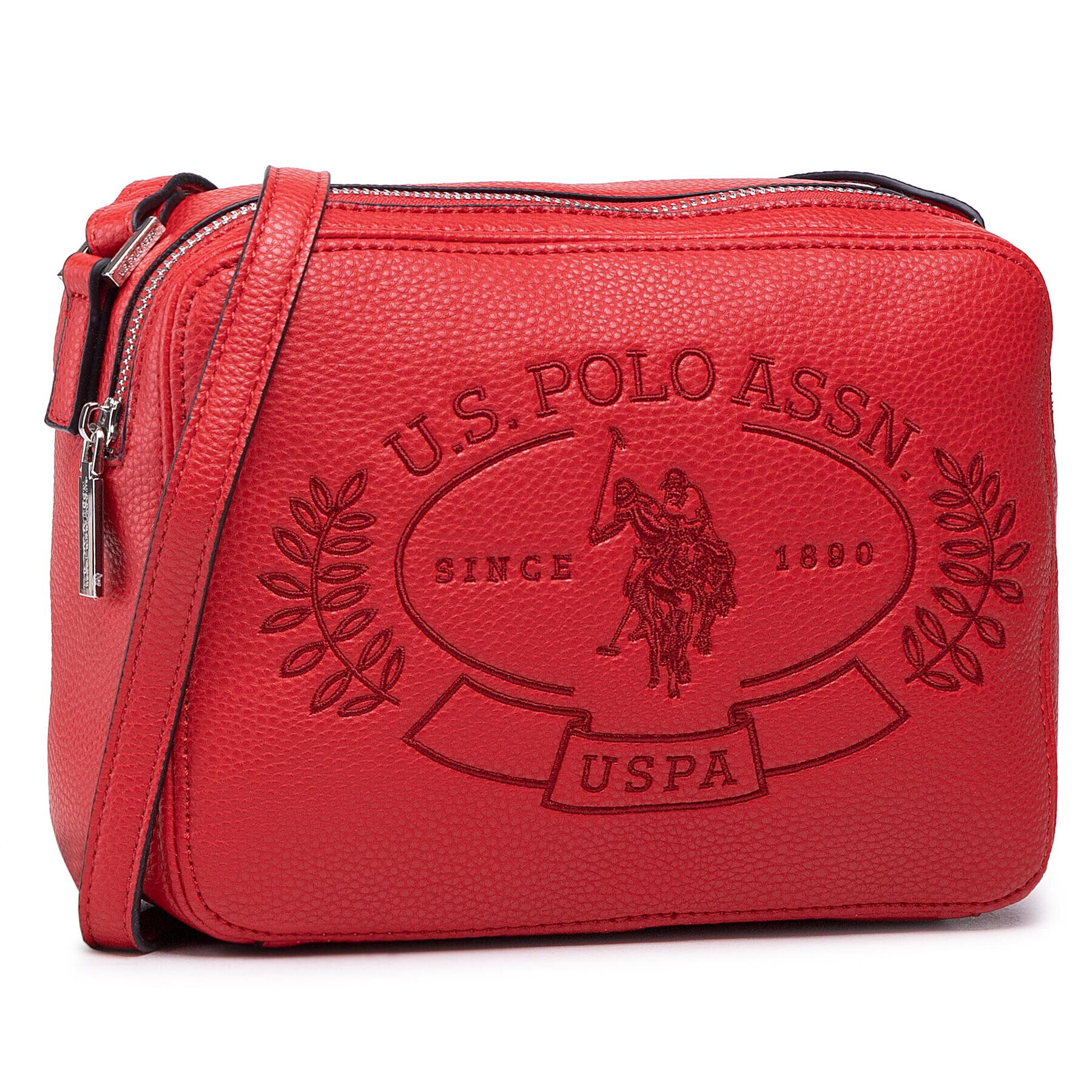 U.S. Polo Assn. Táska New Hailey Crossbody BEUHF5161WVP400 Piros - Pepit.hu