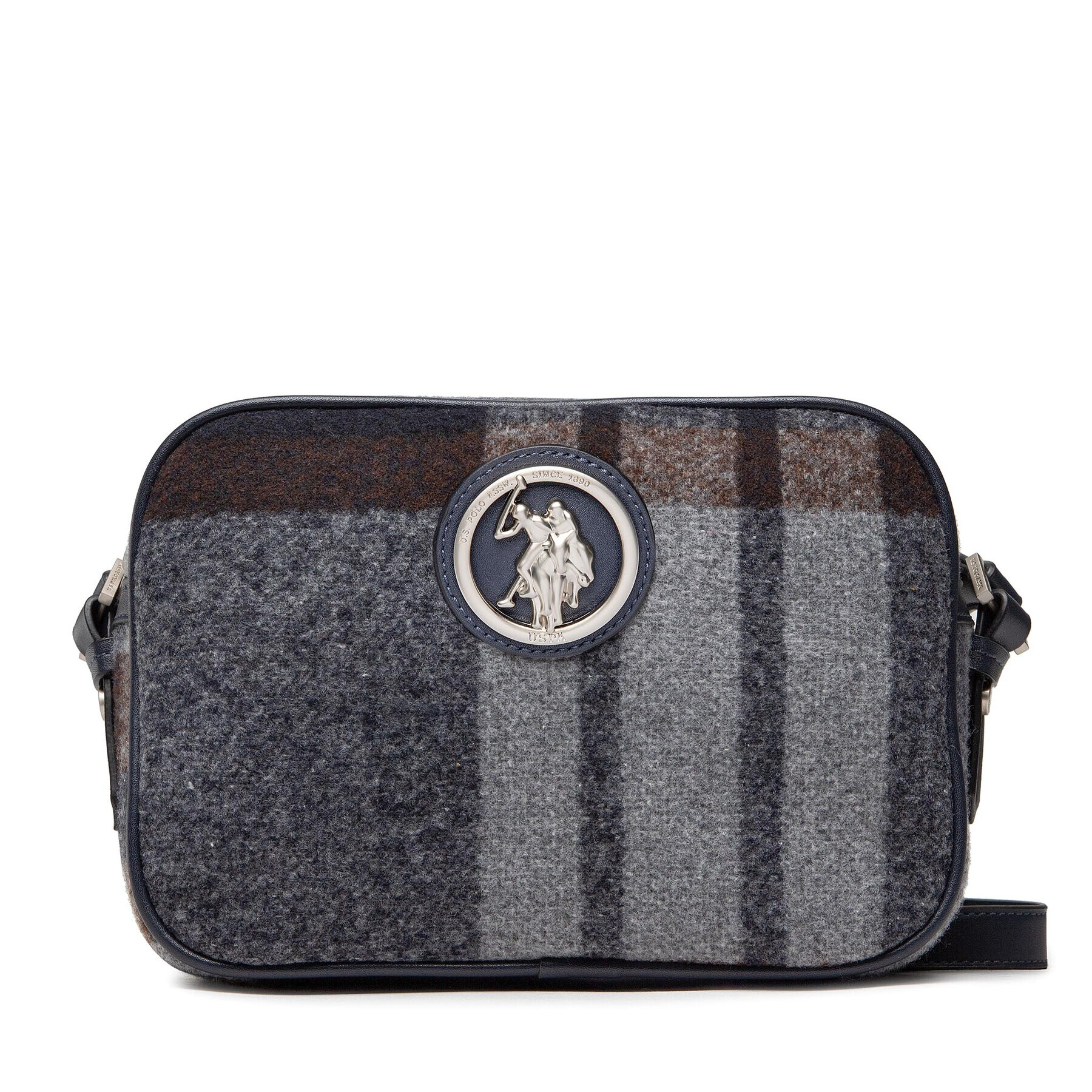 U.S. Polo Assn. Táska Trophy Crossbody Poliwool BIUT75633WZG212 Szürke - Pepit.hu