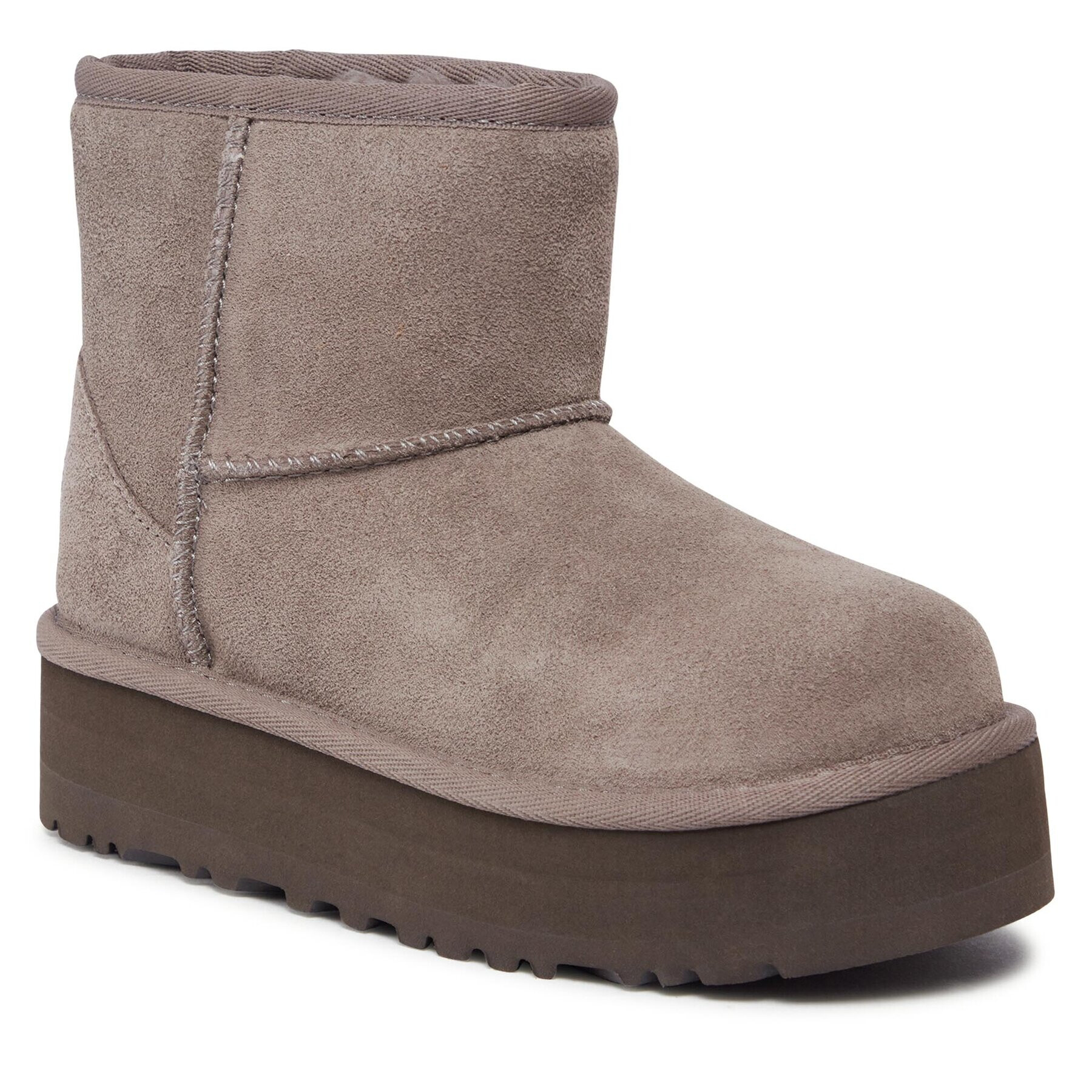 Ugg Cipő Kids' Classic Mini Platform 1143700K Szürke - Pepit.hu