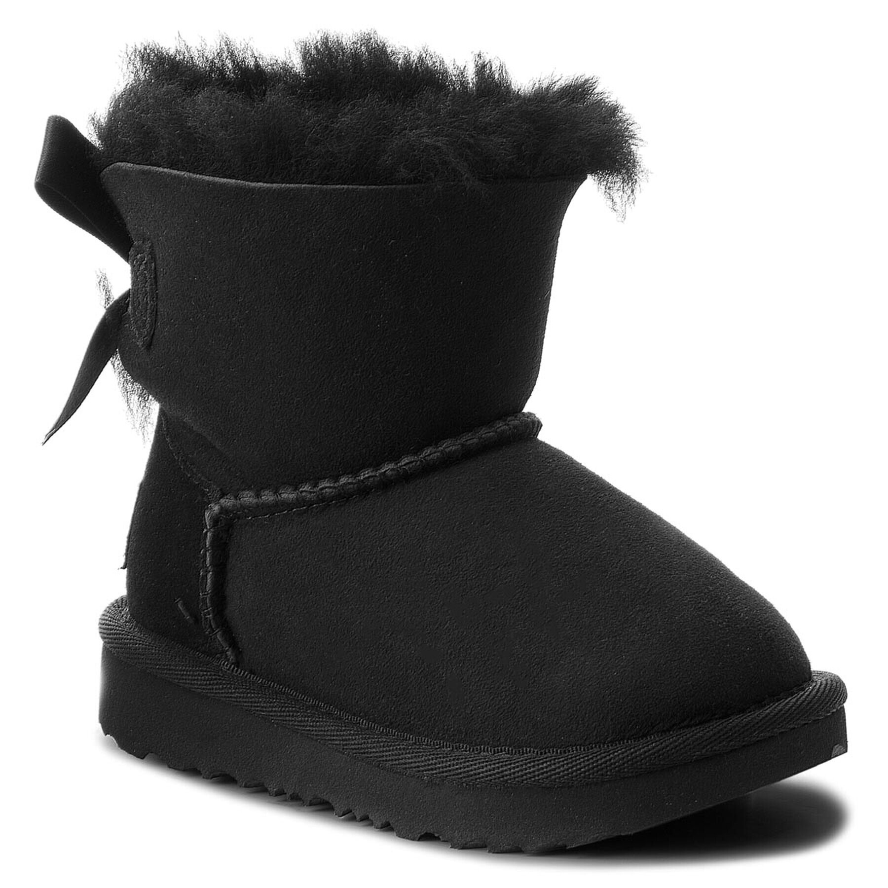 Ugg Cipő T Mini Bailey Bow II 1017397T Fekete - Pepit.hu