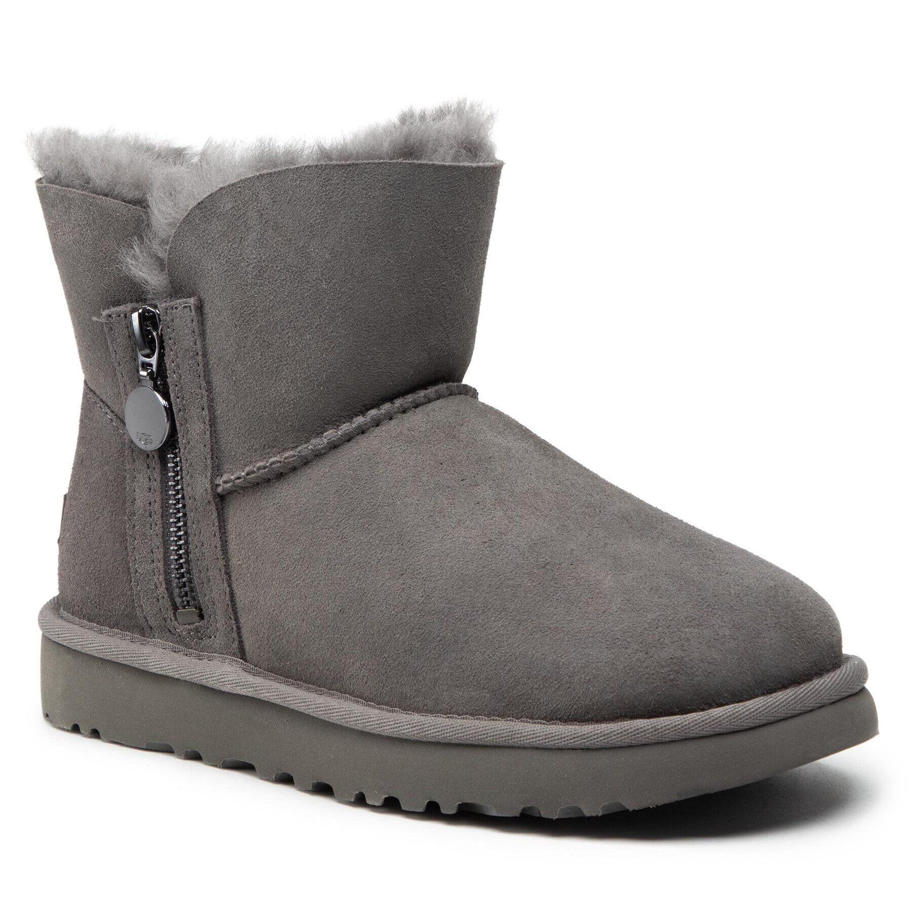 Ugg Cipő W Bailey Zip Mini 1112481 Szürke - Pepit.hu