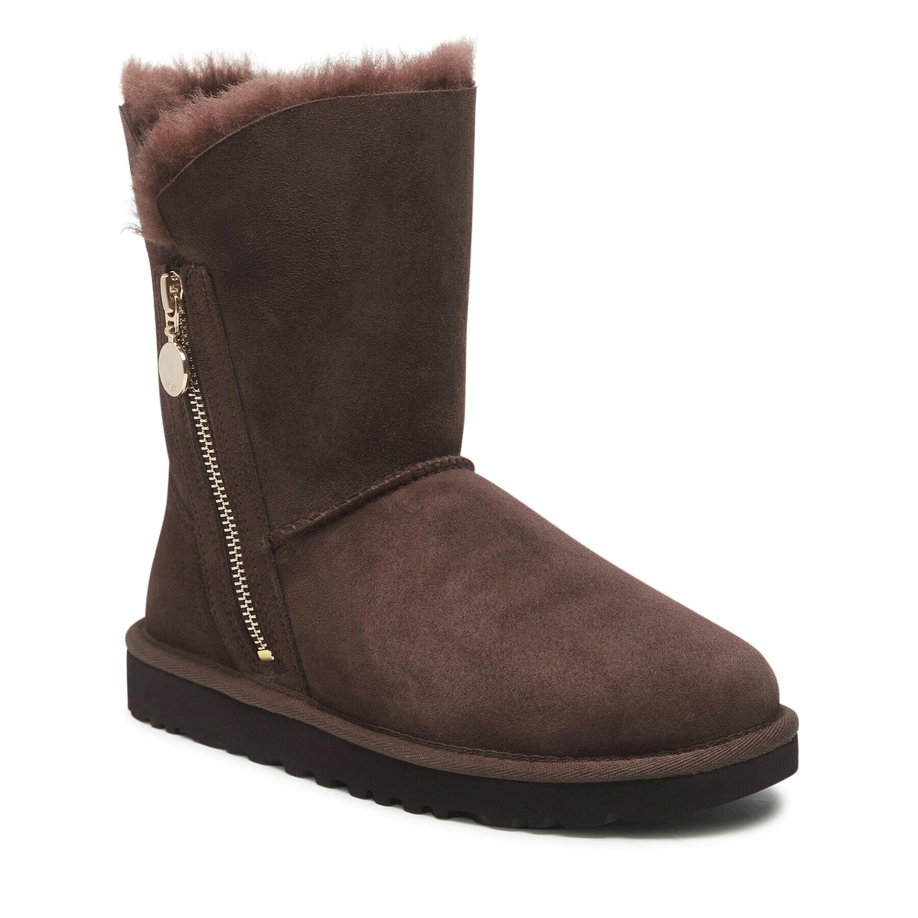 Ugg Cipő W Bailey Zip Short 1112480 Barna - Pepit.hu