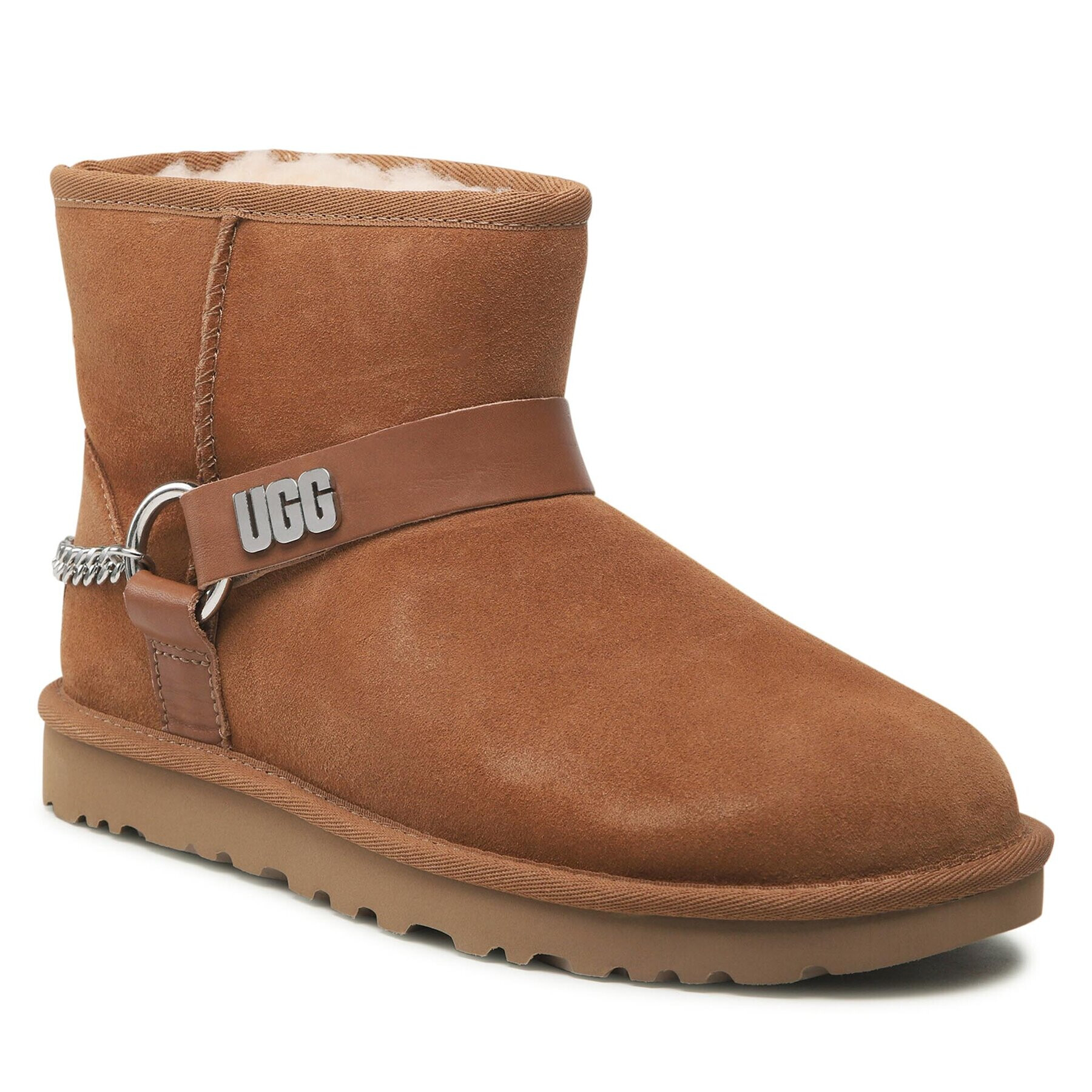 Ugg Cipő W Classic Mini Chains II 1135090 Barna - Pepit.hu