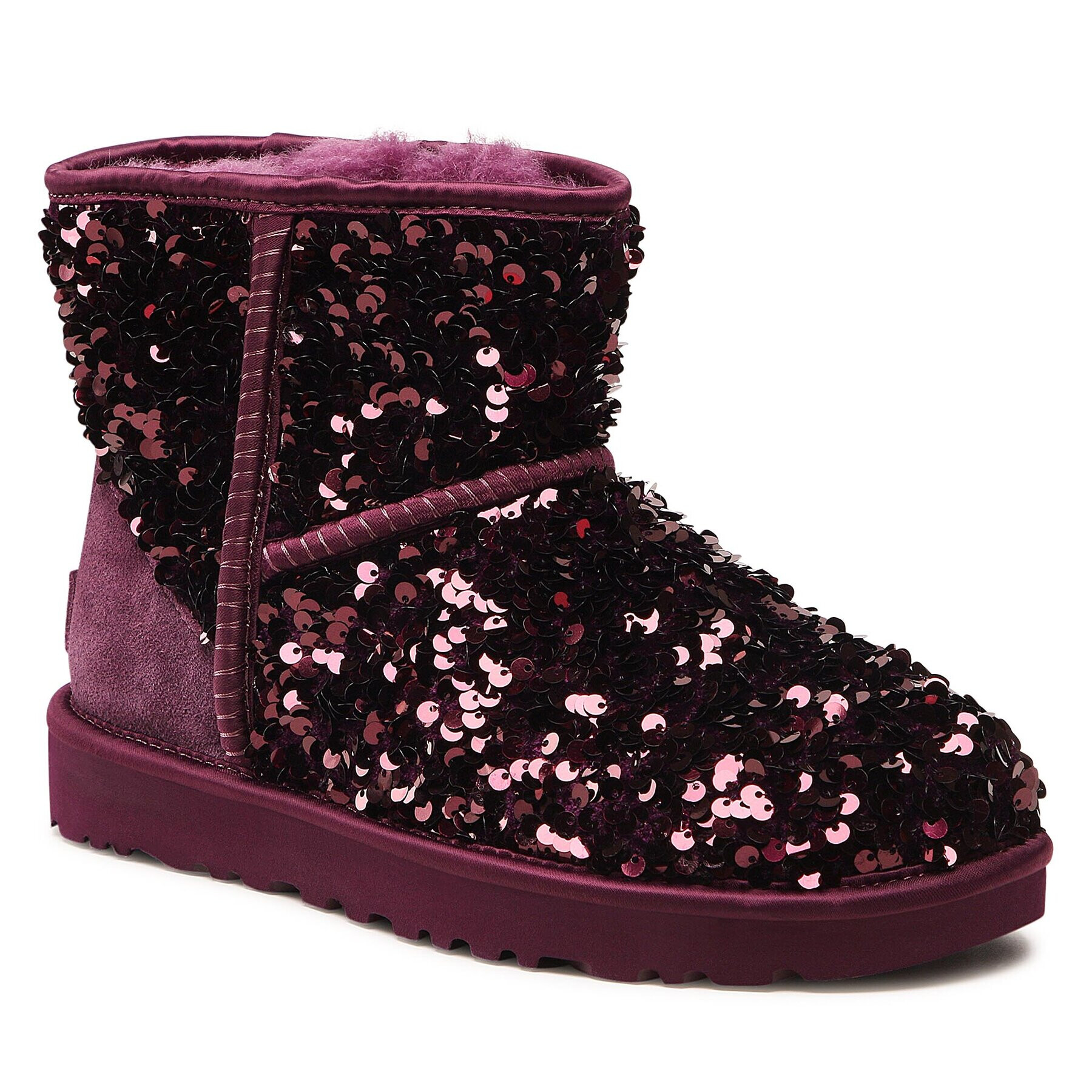 Ugg Cipő W Classic Mini Chunky Sequin 1130602 Lila - Pepit.hu