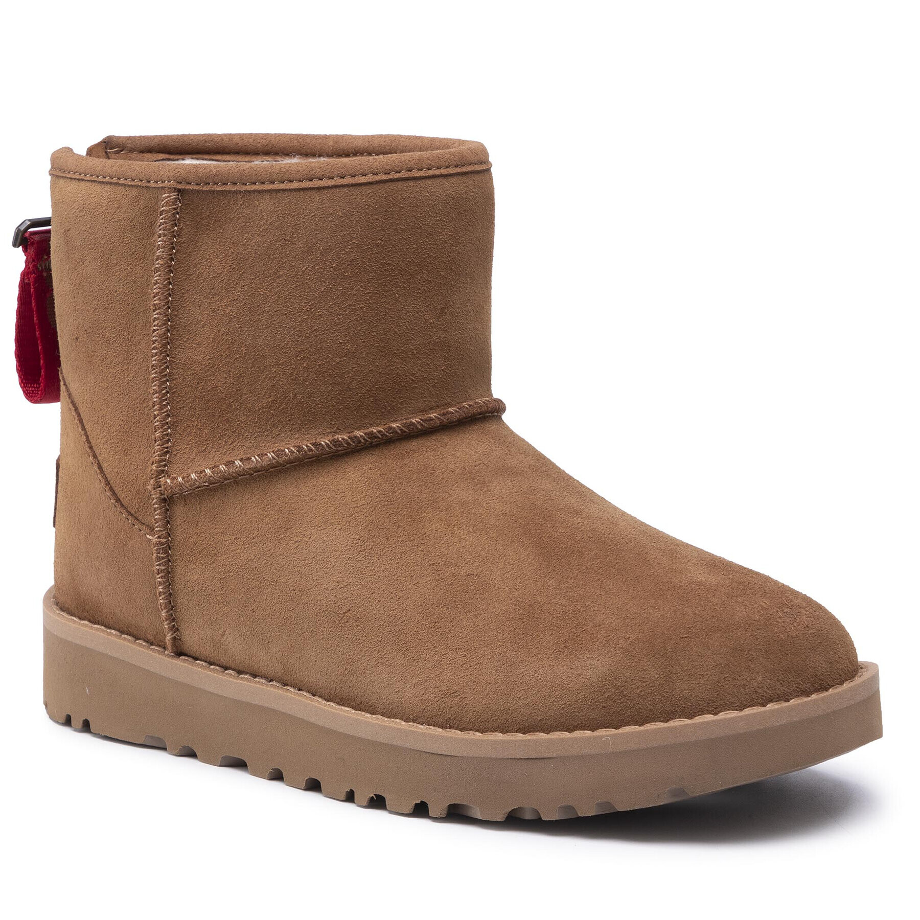 Ugg Cipő W Classic Mini Logo Zip 1122671 Barna - Pepit.hu