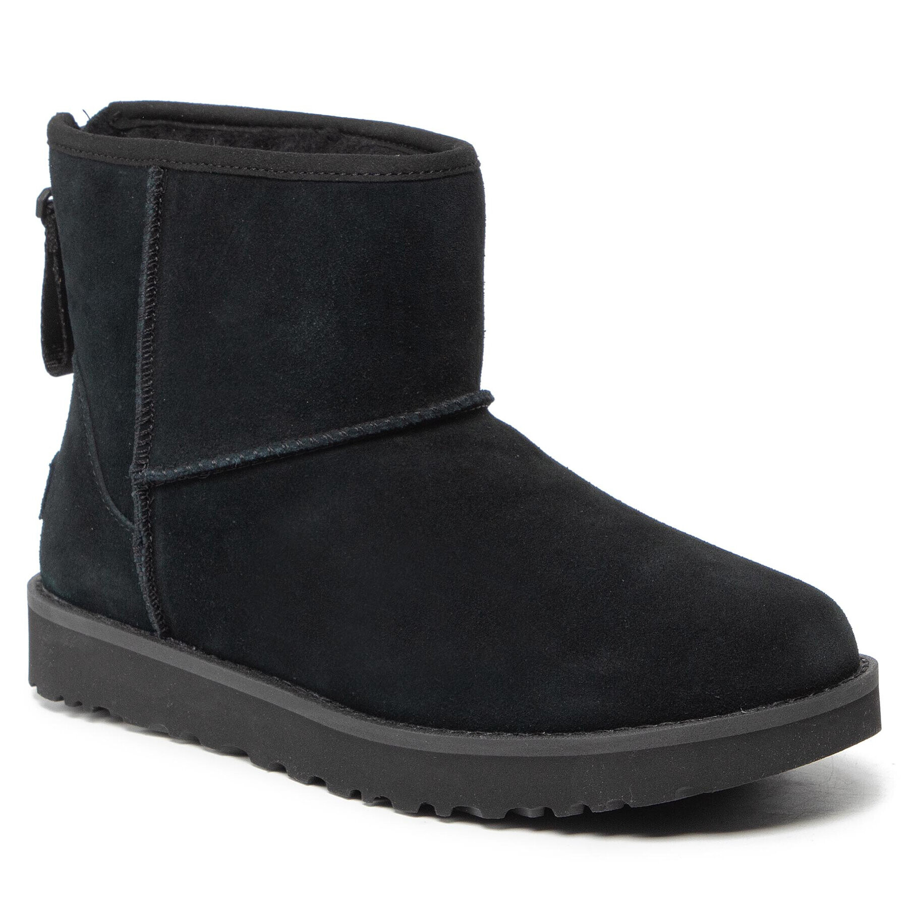 Ugg Cipő W Classic Mini Logo Zip 1122671 Fekete - Pepit.hu