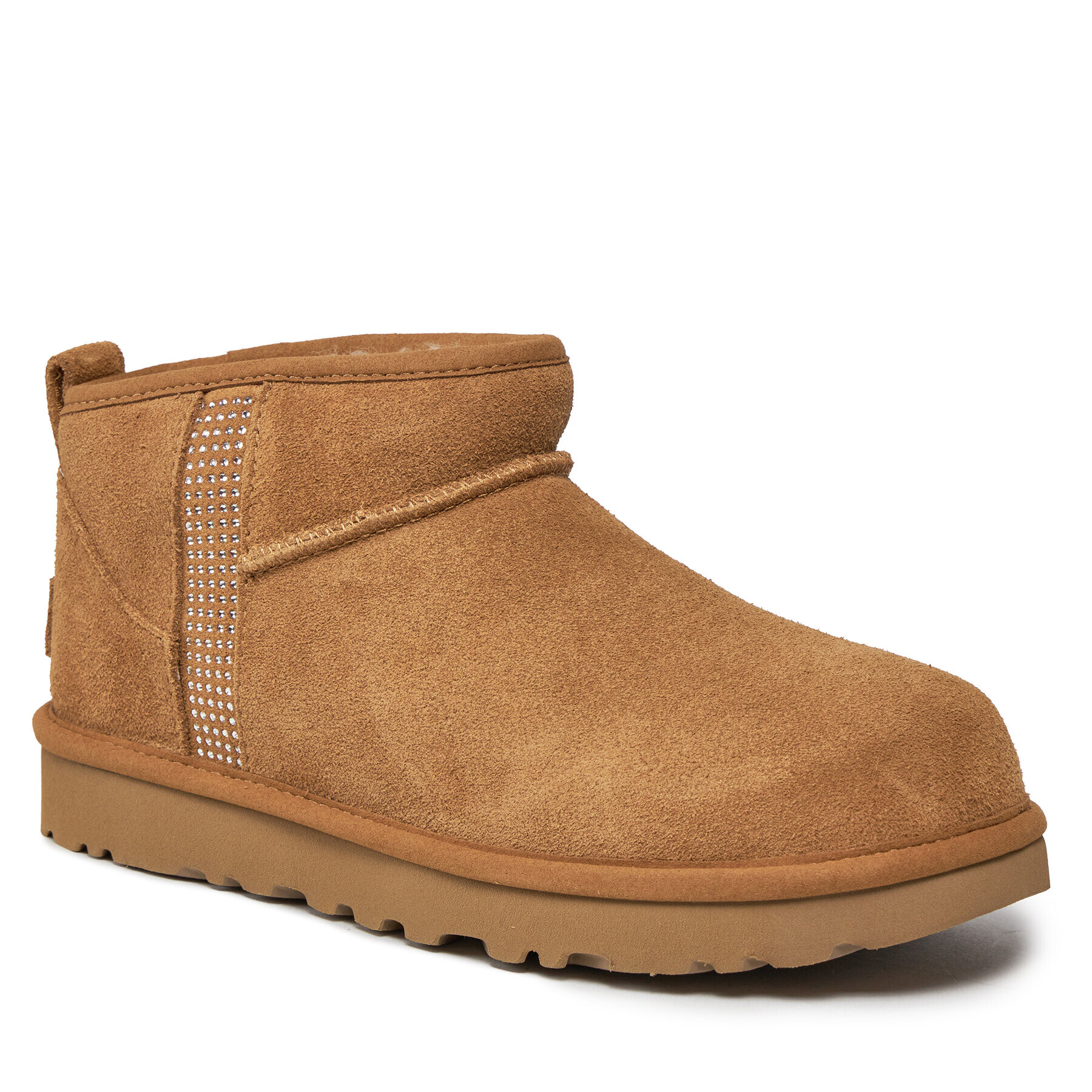 Ugg Cipő W Classic Ultra Mini Bling 1153777 Barna - Pepit.hu