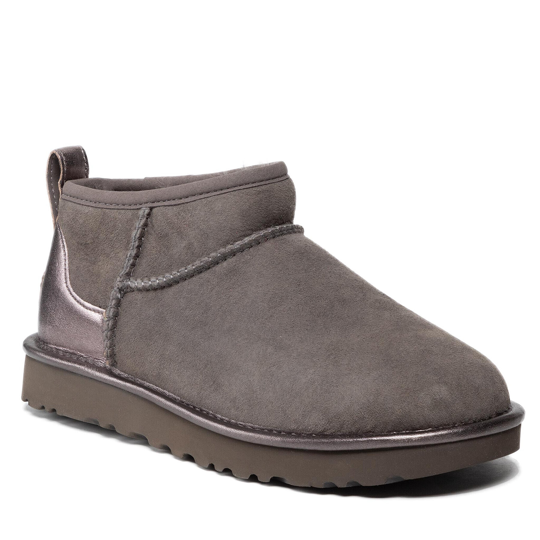 Ugg Cipő W Classic Ultra Mini Shine 1123634 Szürke - Pepit.hu