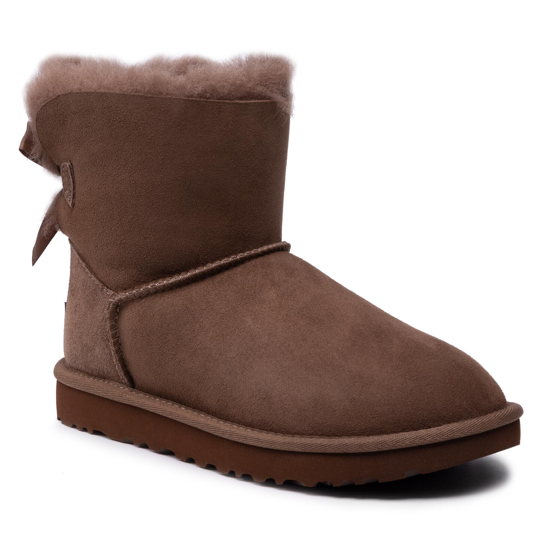 Ugg Cipő W Mini Bailey Bow II 1016501 Barna - Pepit.hu