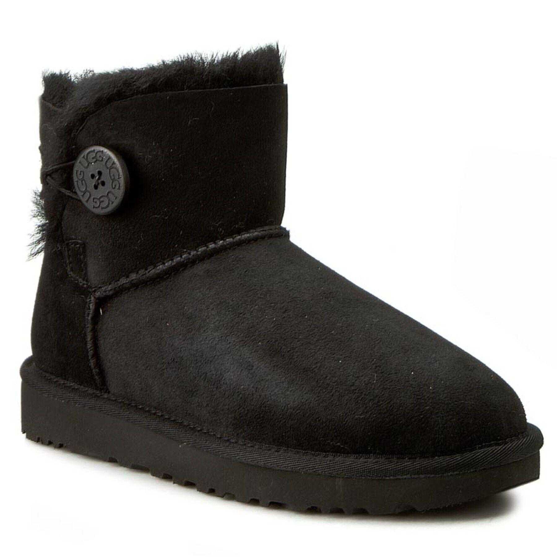 Ugg Cipő W Mini Bailey Button II 1016422 Fekete - Pepit.hu