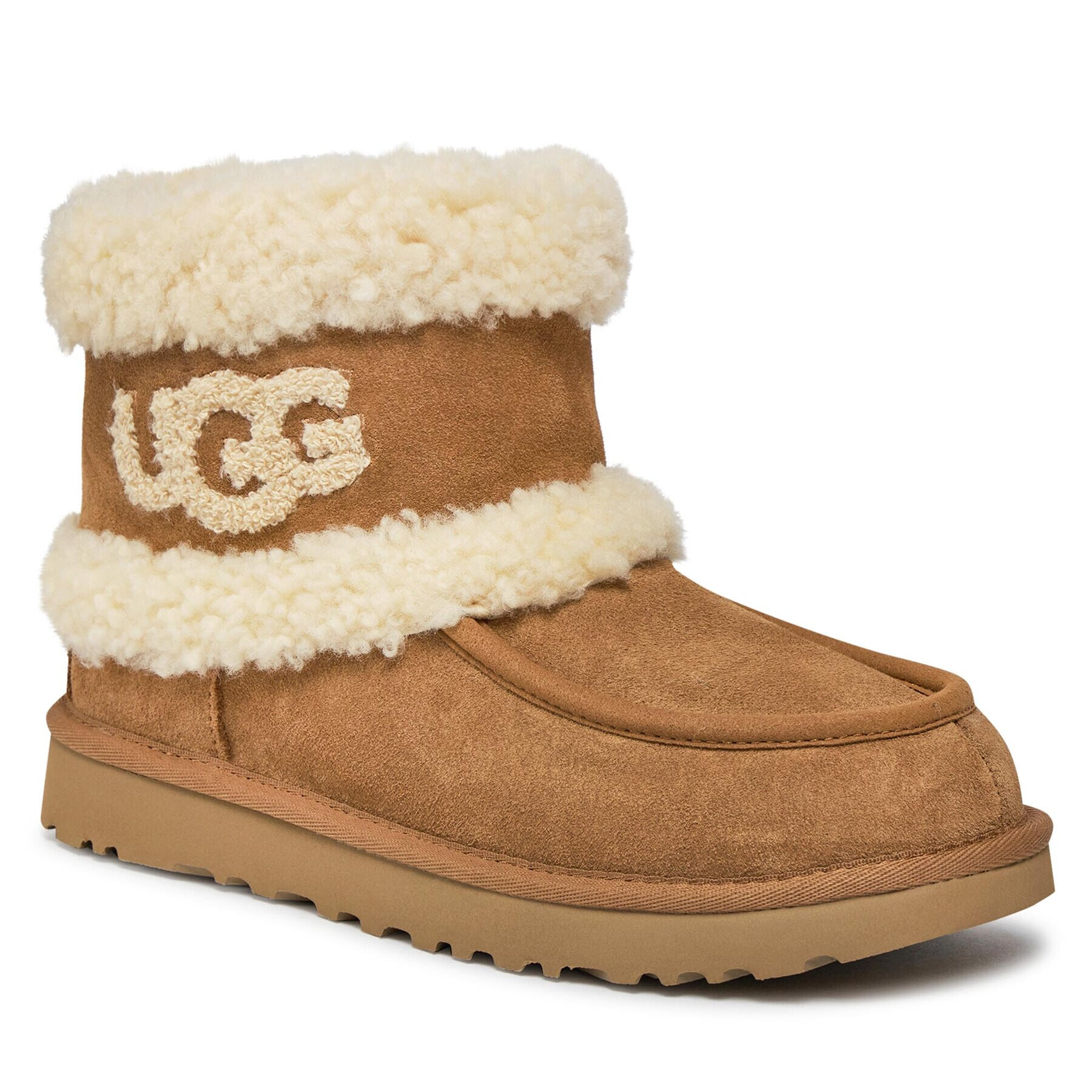 Ugg Cipő W Ultra Mini Fluff 1145410 Barna - Pepit.hu