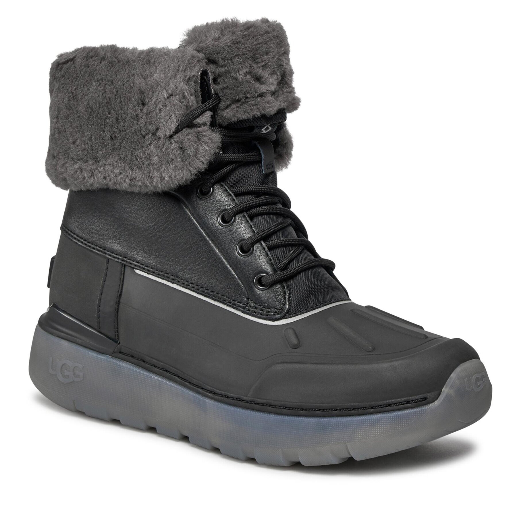 Ugg Csizma M City Butte 1153390 Fekete - Pepit.hu