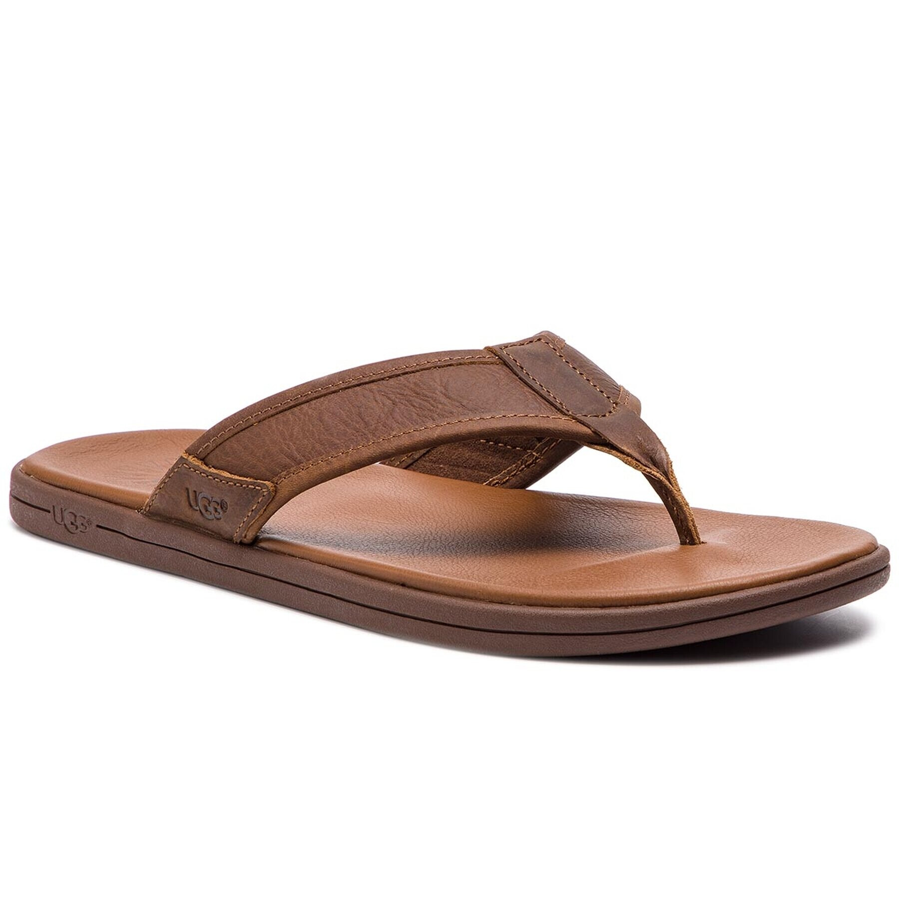 Ugg Flip-flops M Seaside Flip Leather 1102690 Barna - Pepit.hu