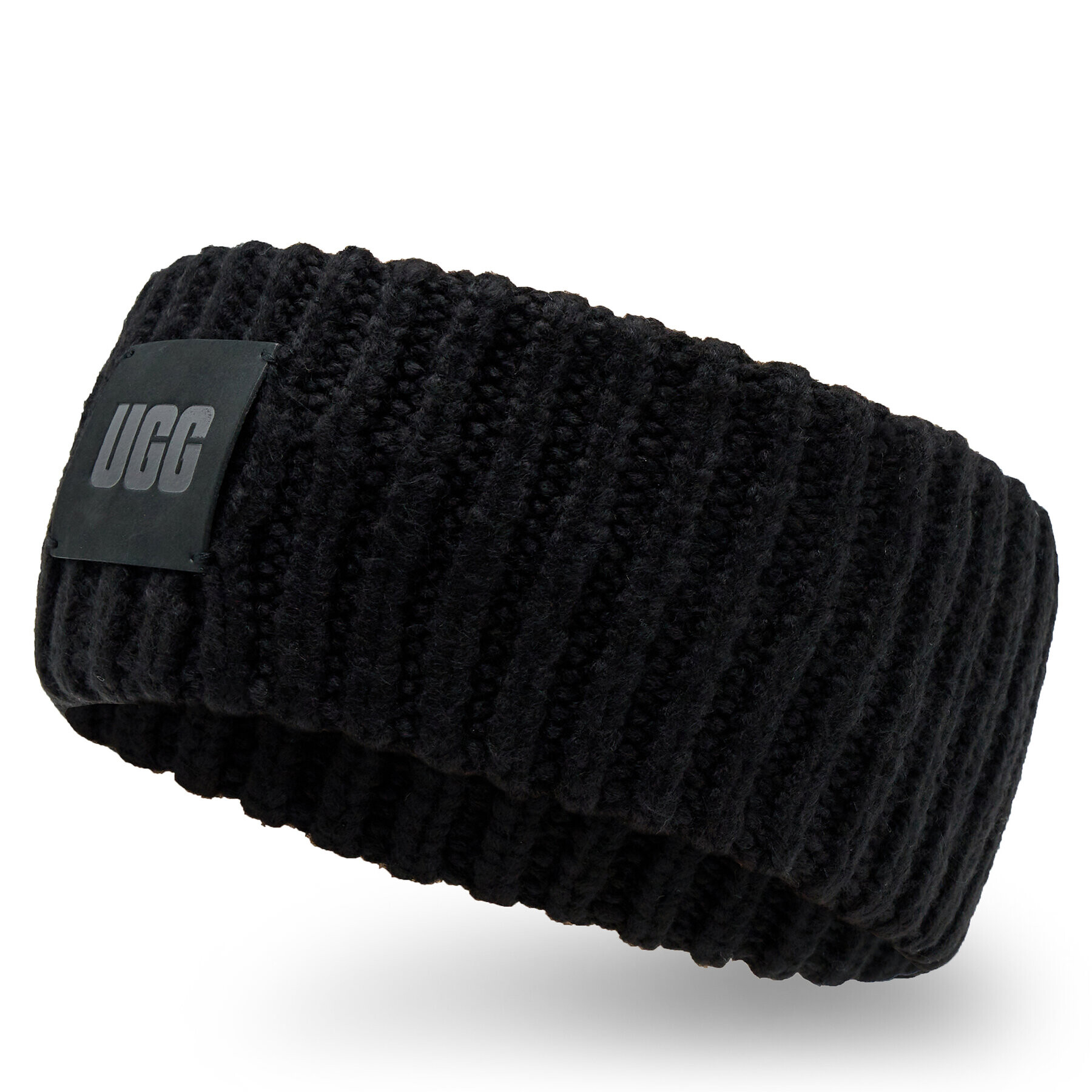 Ugg Hajszalag W Chunky Ribbed Headband 22658 Fekete - Pepit.hu