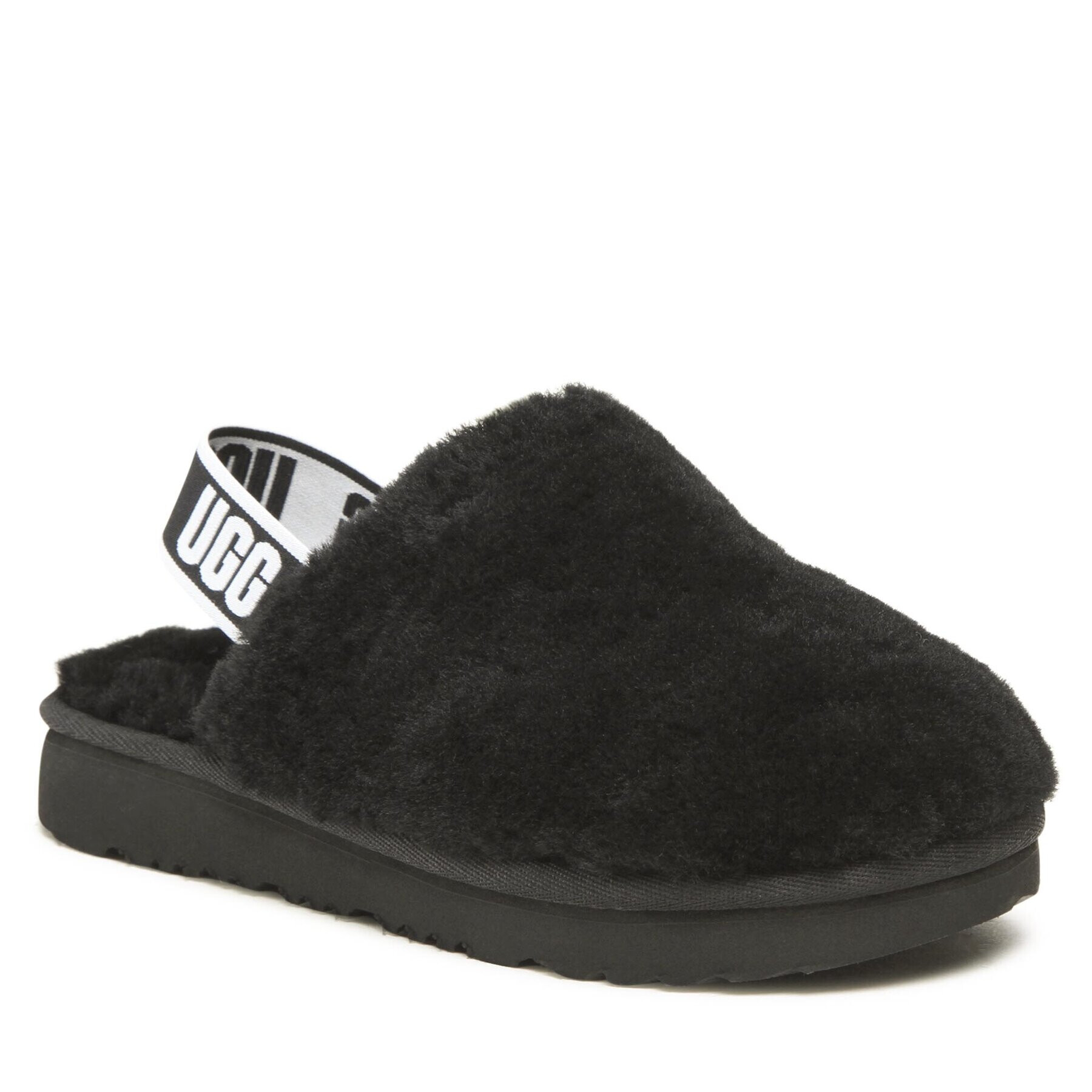 Ugg Papucs K Fluff Yeah Clog 1123633K Fekete - Pepit.hu