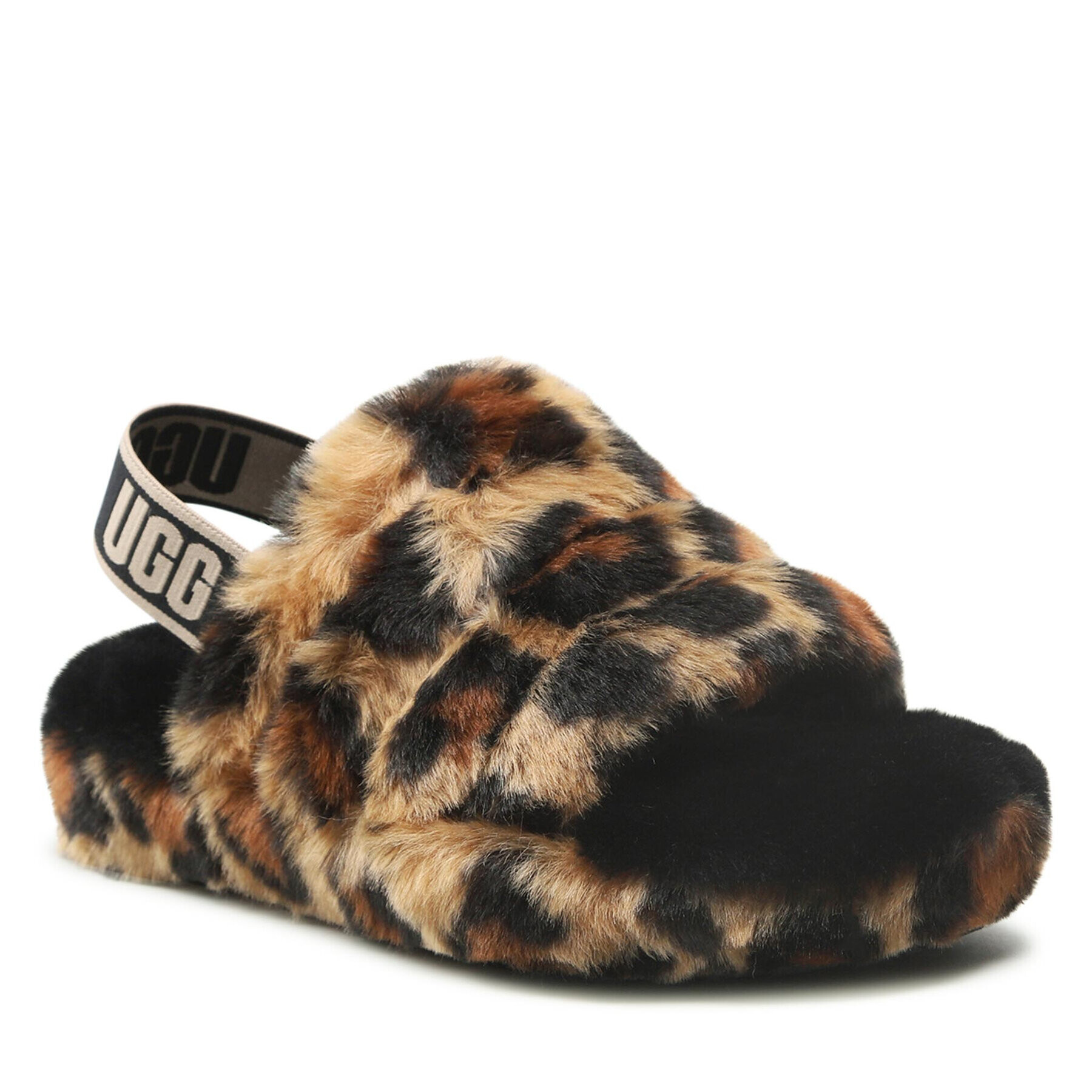 Ugg Papucs K Fluff Yeah Slide Spotty 1134954K Barna - Pepit.hu