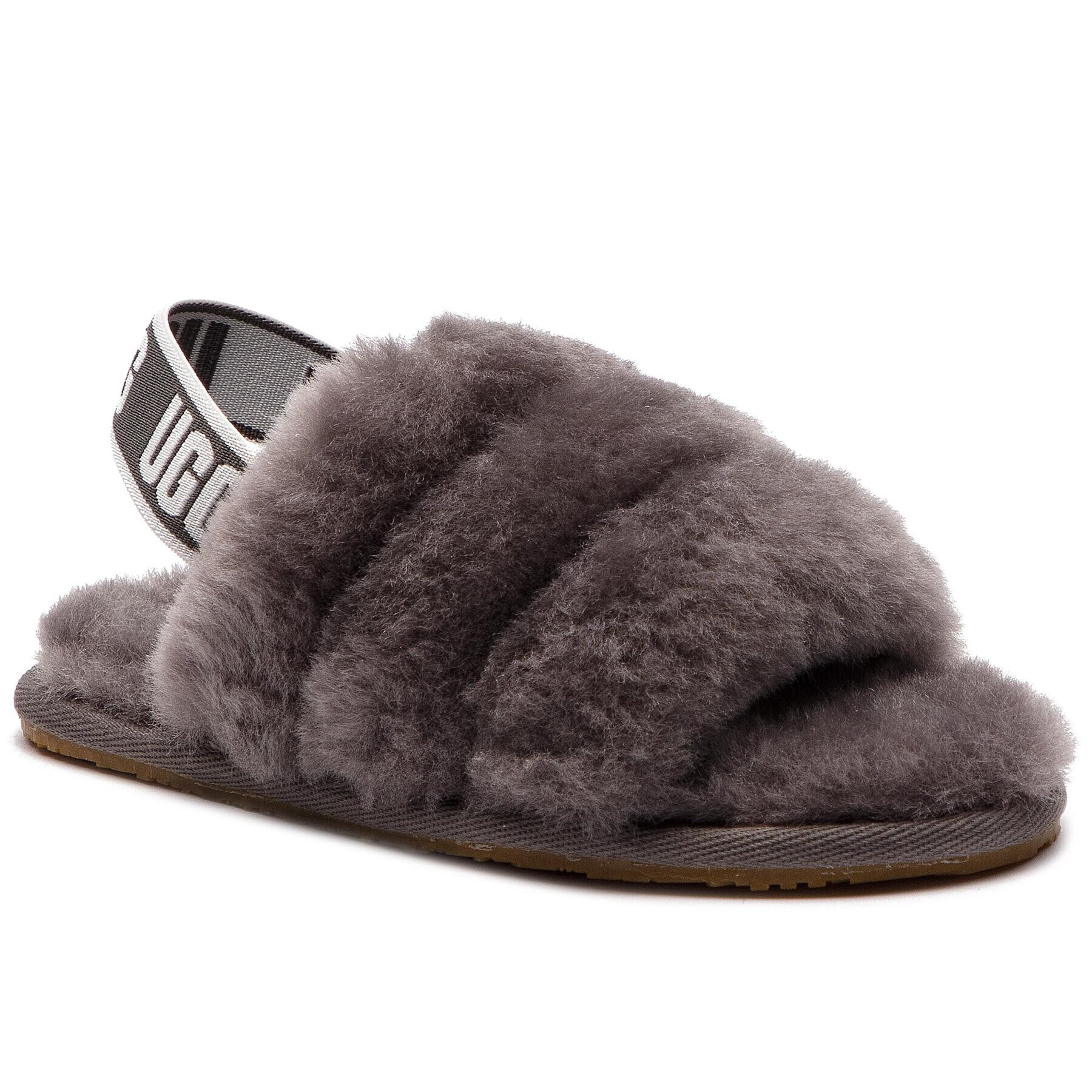 Ugg Papucs T Fluff Yeah Slide 1098579T Szürke - Pepit.hu