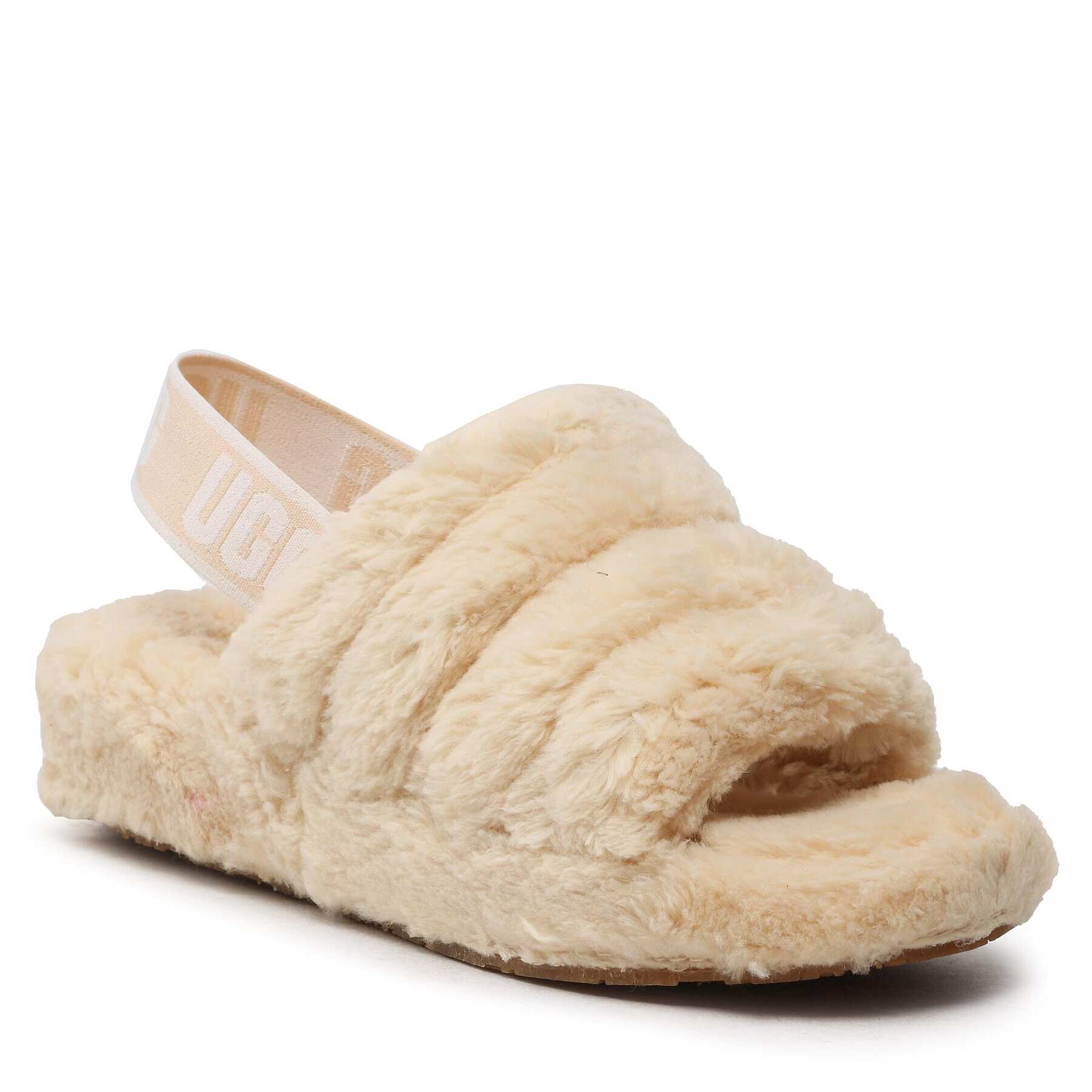 Ugg Papucs W Fluff Yeah Fuzz Sugar 1130835 Bézs - Pepit.hu