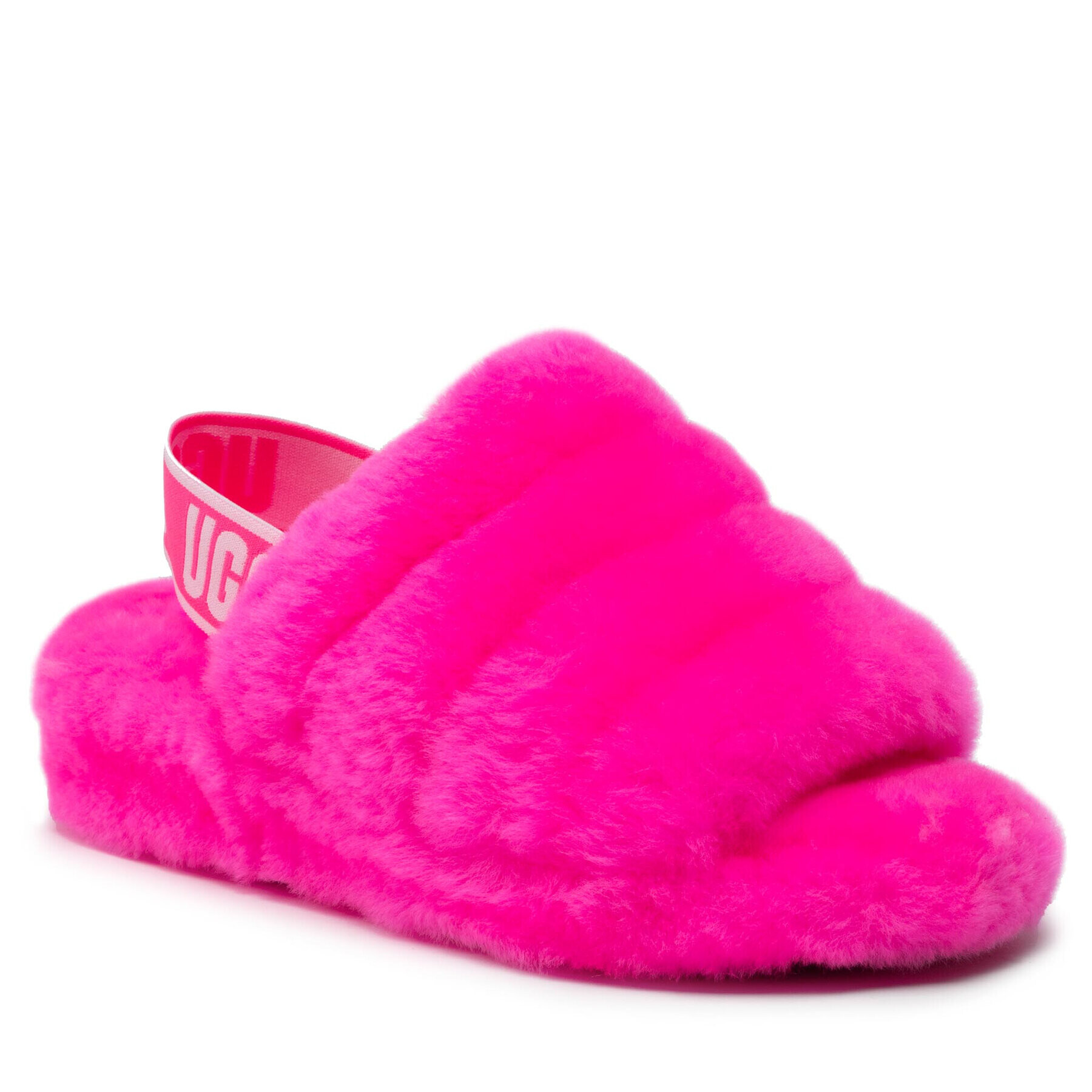 Ugg Papucs W Fluff Yeah Slide 1095119 Rózsaszín - Pepit.hu