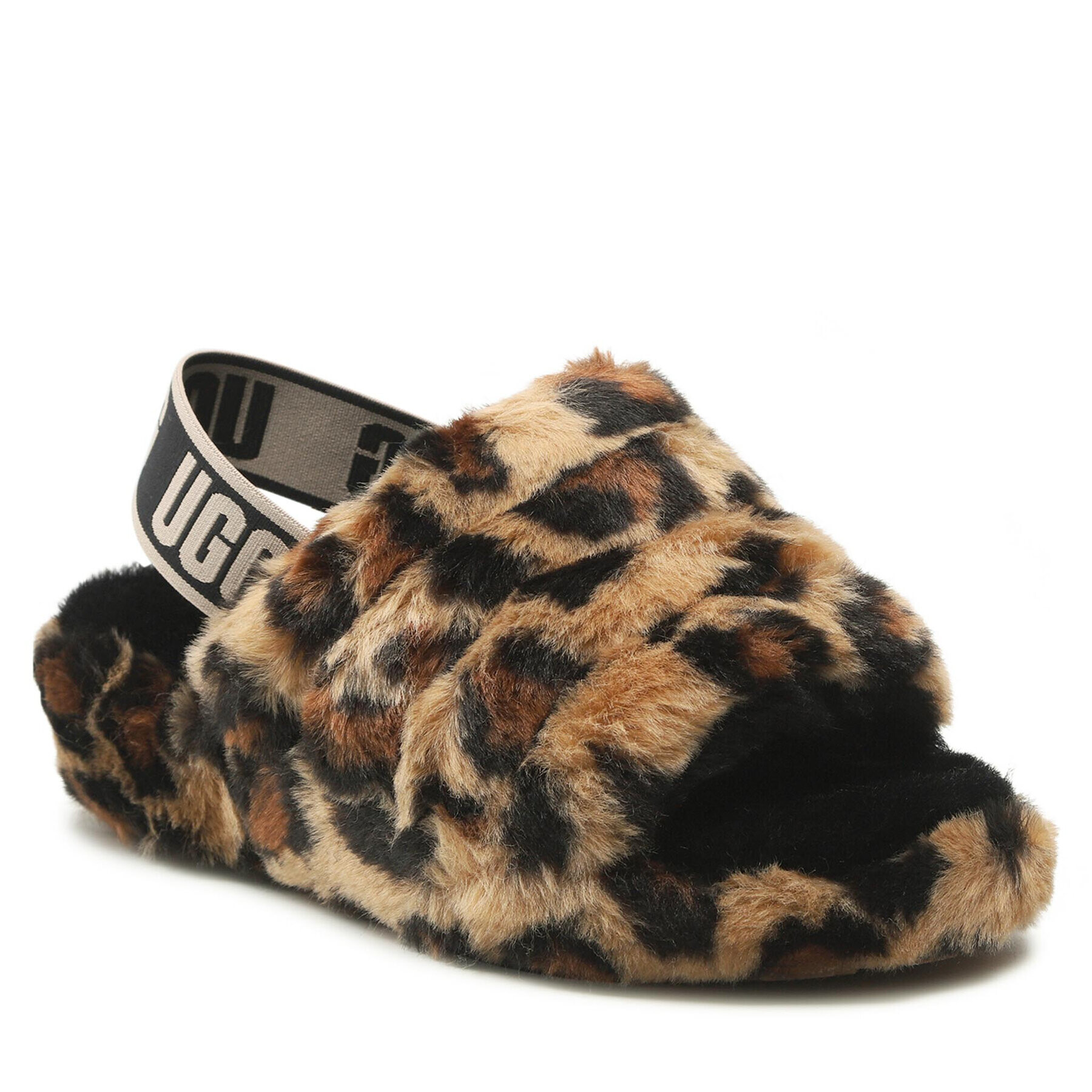 Ugg Papucs W Fluff Yeah Slide Spotty 1130883 Barna - Pepit.hu