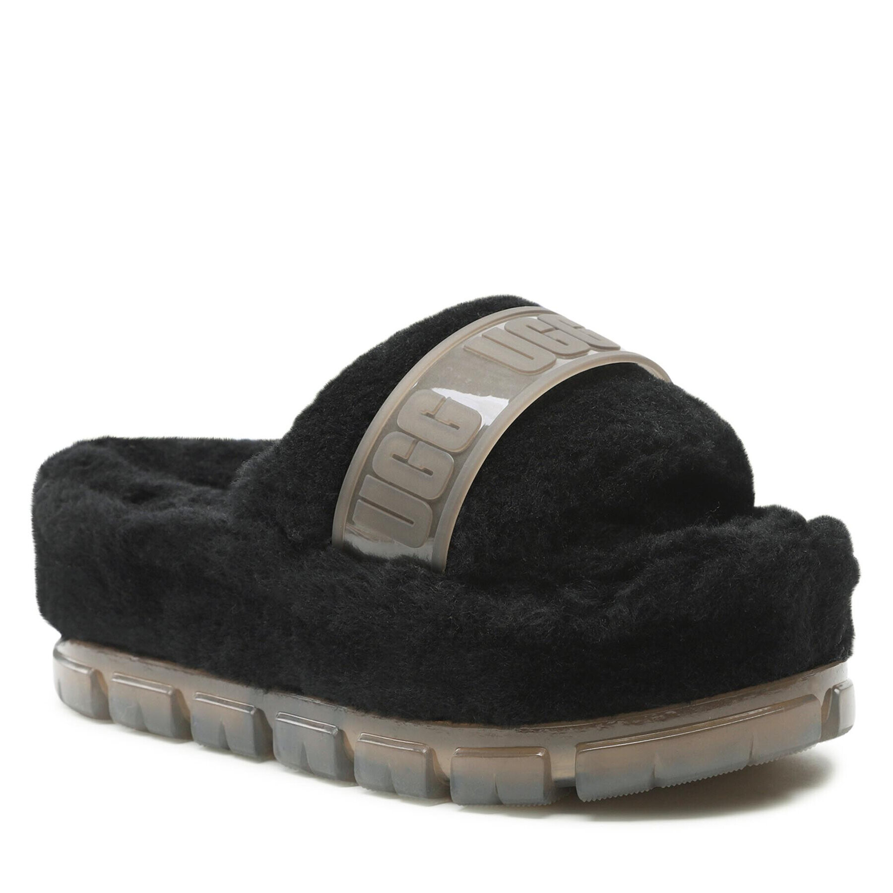 Ugg Papucs W Fluffita Clear 1131971 Fekete - Pepit.hu