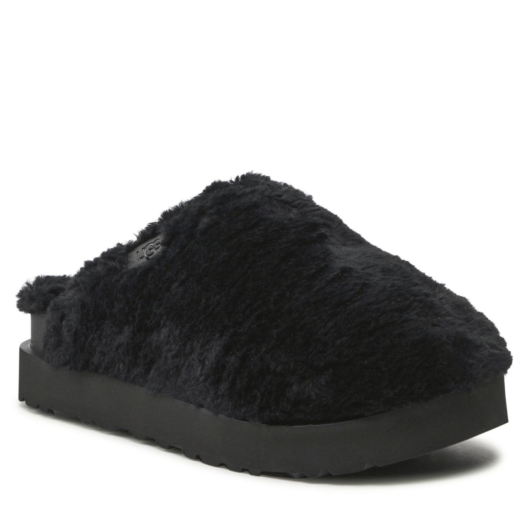 Ugg Papucs W Fuzz Sugar Slide 1135132 Fekete - Pepit.hu