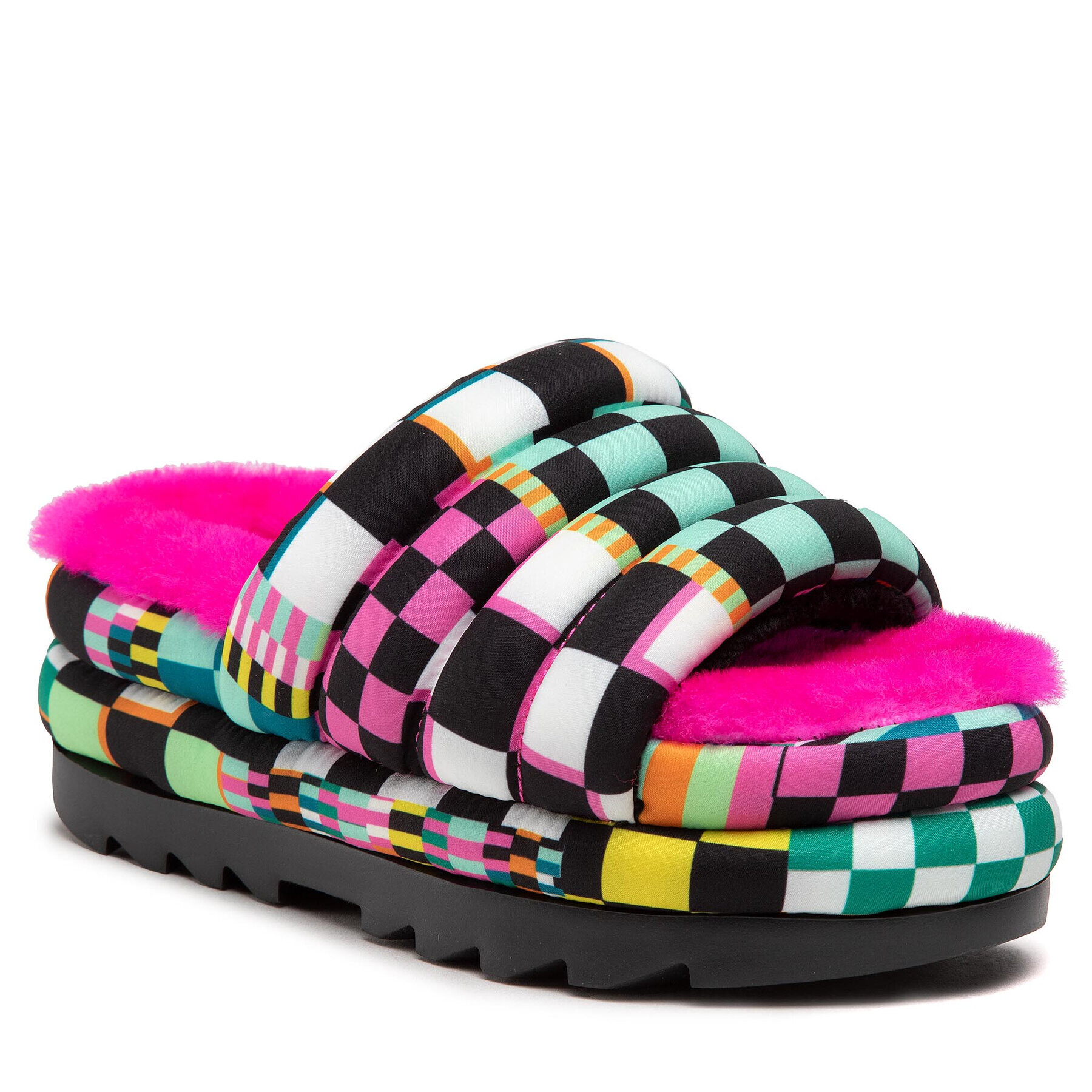 Ugg Papucs W Maxi Checks Slide 1130842 Színes - Pepit.hu