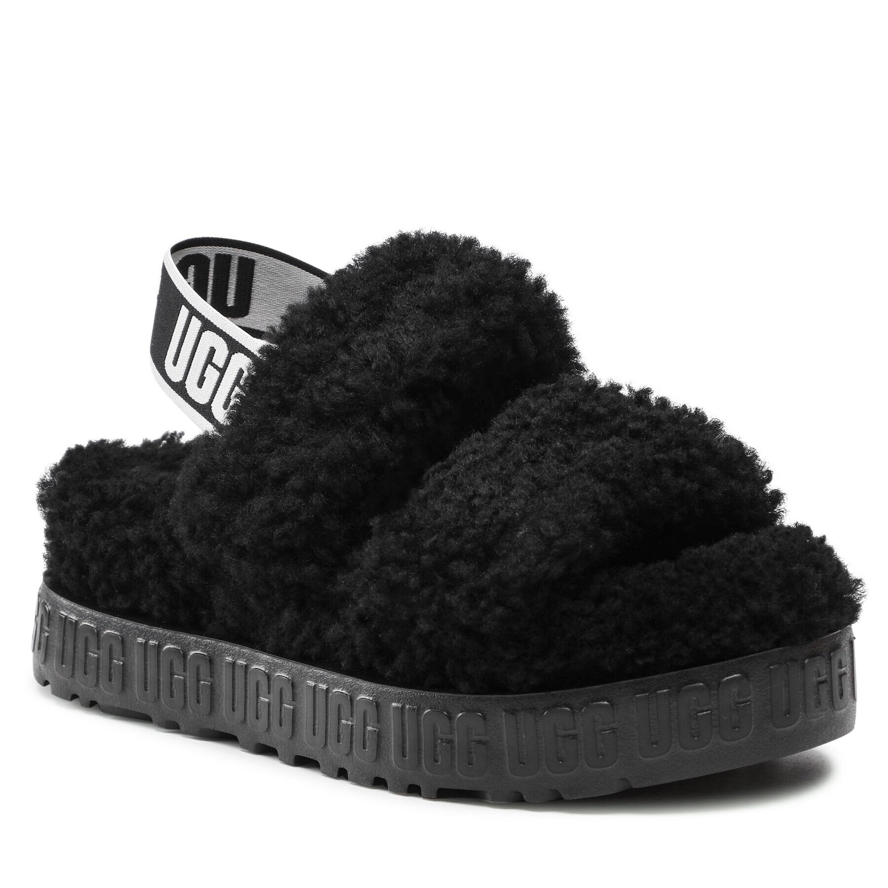 Ugg Papucs W Oh Fluffita 1120876 Fekete - Pepit.hu