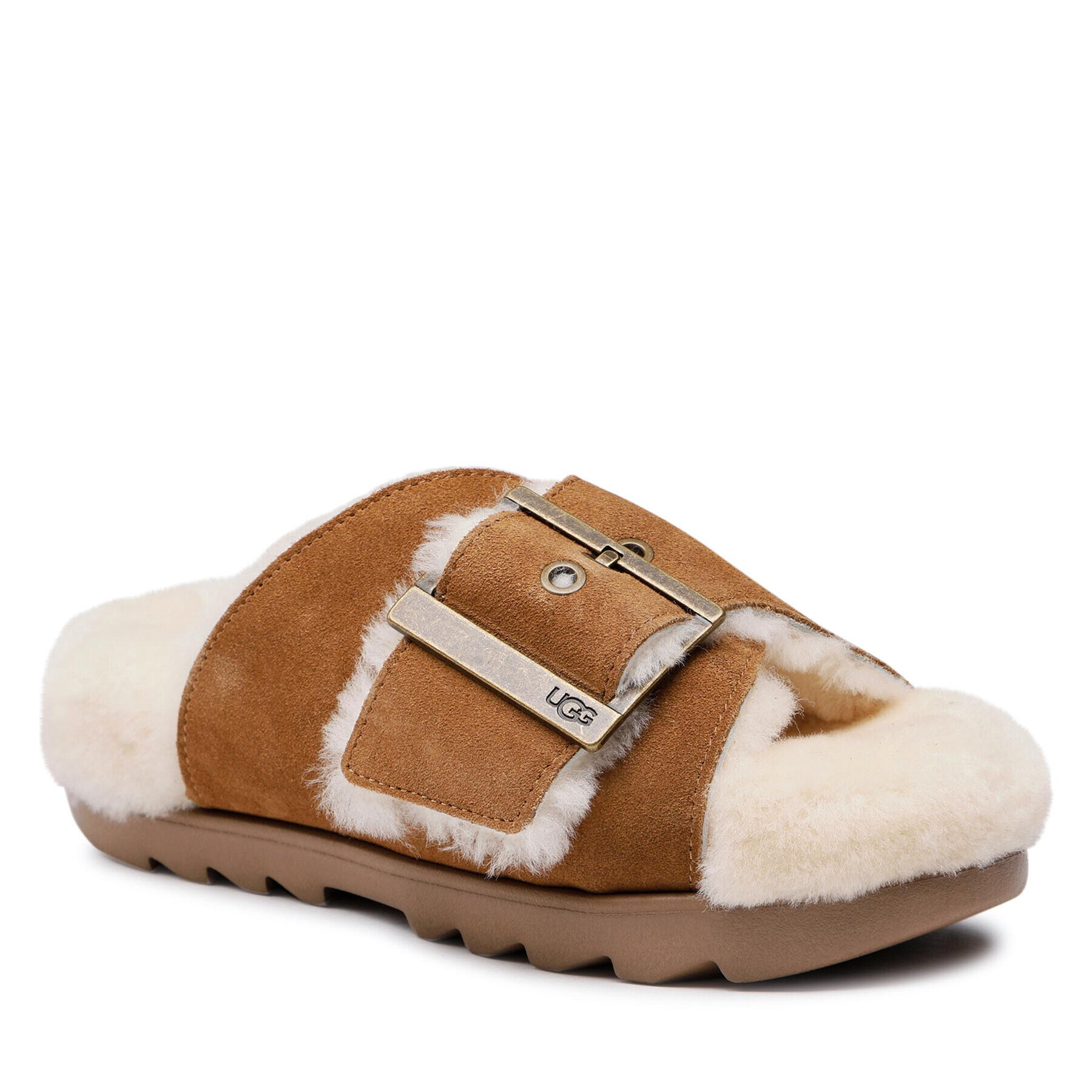 Ugg Papucs W Outslide Buckle 1125048 Barna - Pepit.hu