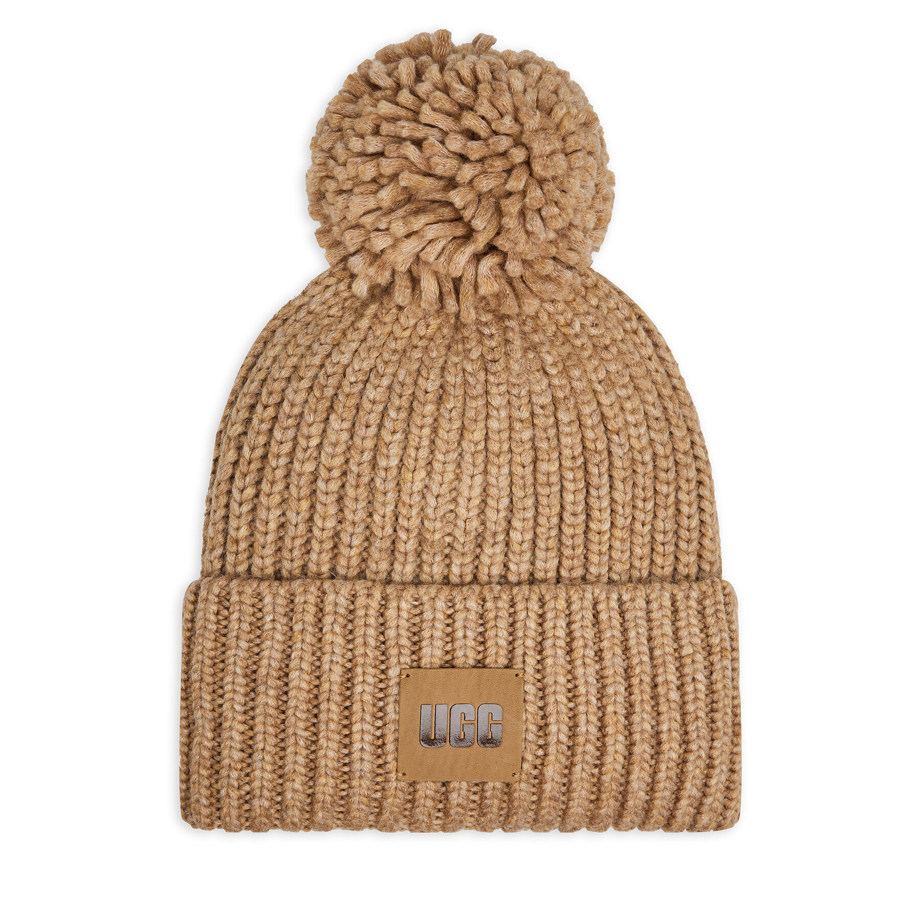 Ugg Sapka Chunky Rib Knit Beanie W Pom 20165 Bézs - Pepit.hu