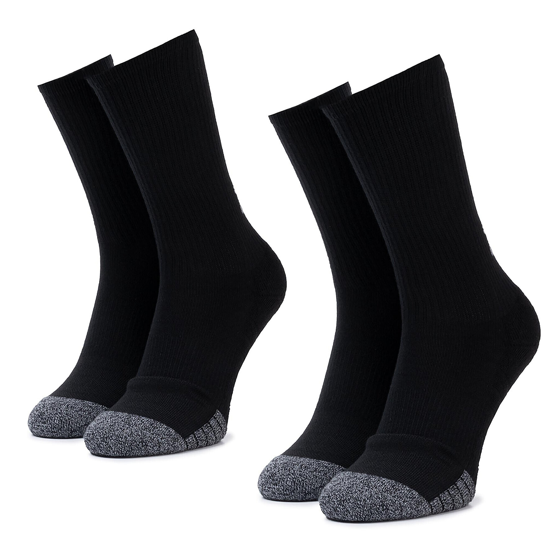 Under Armour 2 pár hosszú szárú unisex zokni Crew Sock 1346751-001 Fekete - Pepit.hu