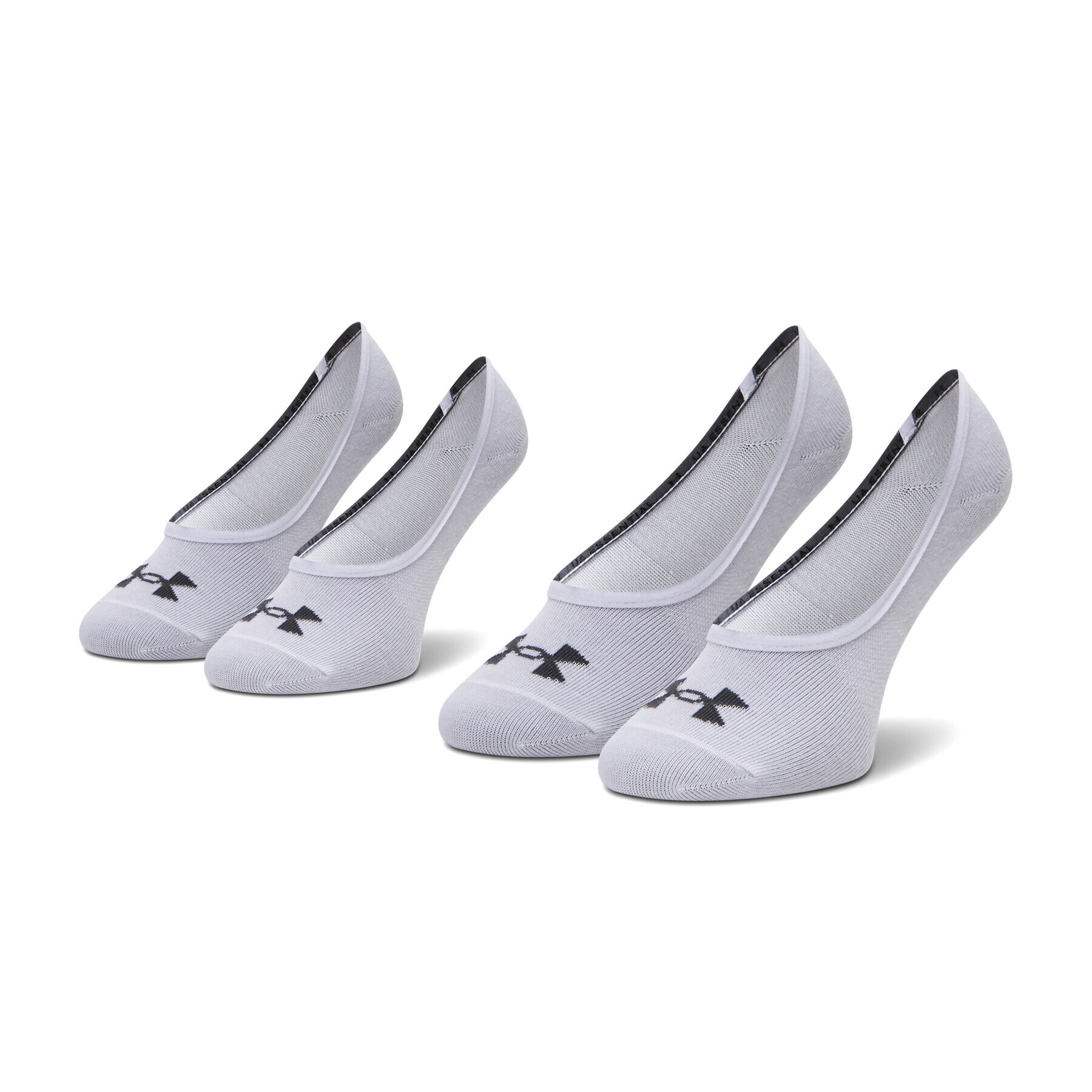 Under Armour 3 pár női bokazokni Essential Lolo Liner 1361148-100 Fehér - Pepit.hu