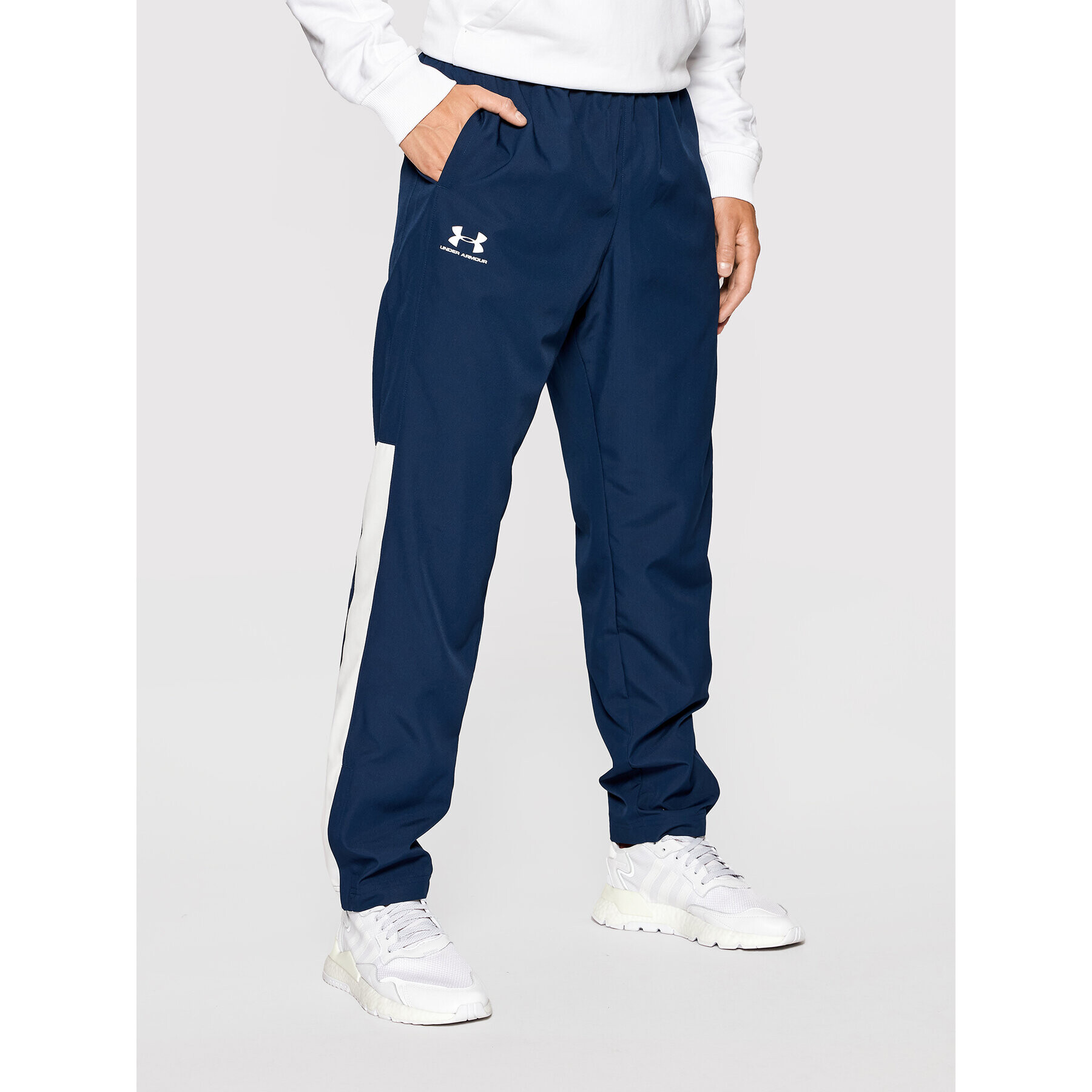 Under Armour Kültéri nadrág Vital Woven 1352031 Sötétkék Loose Fit - Pepit.hu