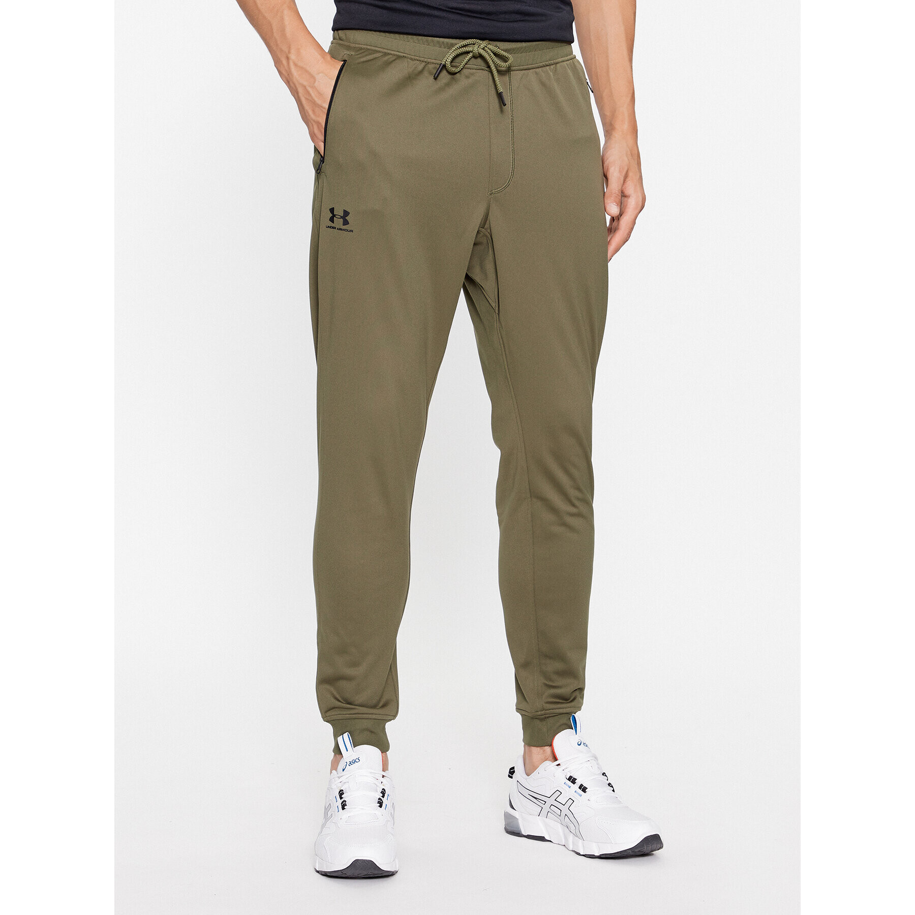 Under Armour Melegítő alsó Sportstyle Tricot Jogger 1290261 Khaki Loose Fit - Pepit.hu