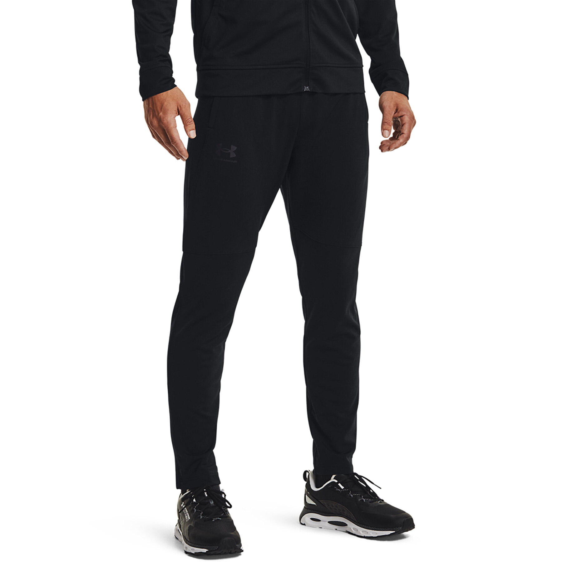 Under Armour Melegítő alsó UA PIQUE TRACK PANT 1366203 Fekete Regular Fit - Pepit.hu