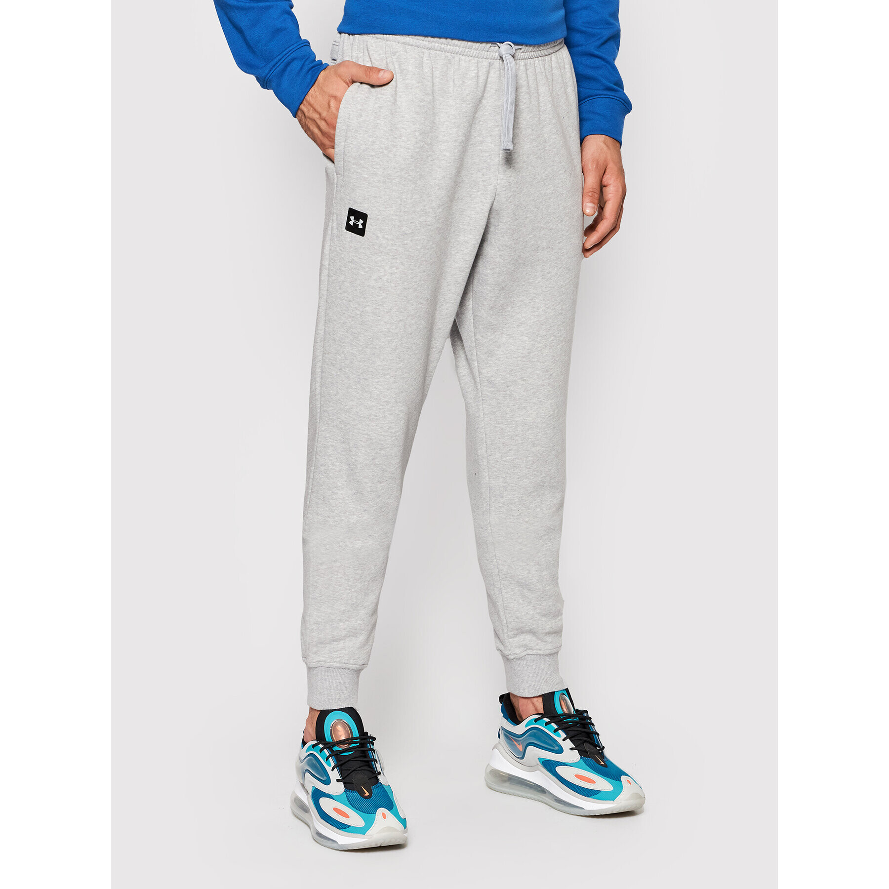 Under Armour Melegítő alsó Ua Rival Fleece 1357128 Szürke Loose Fit - Pepit.hu