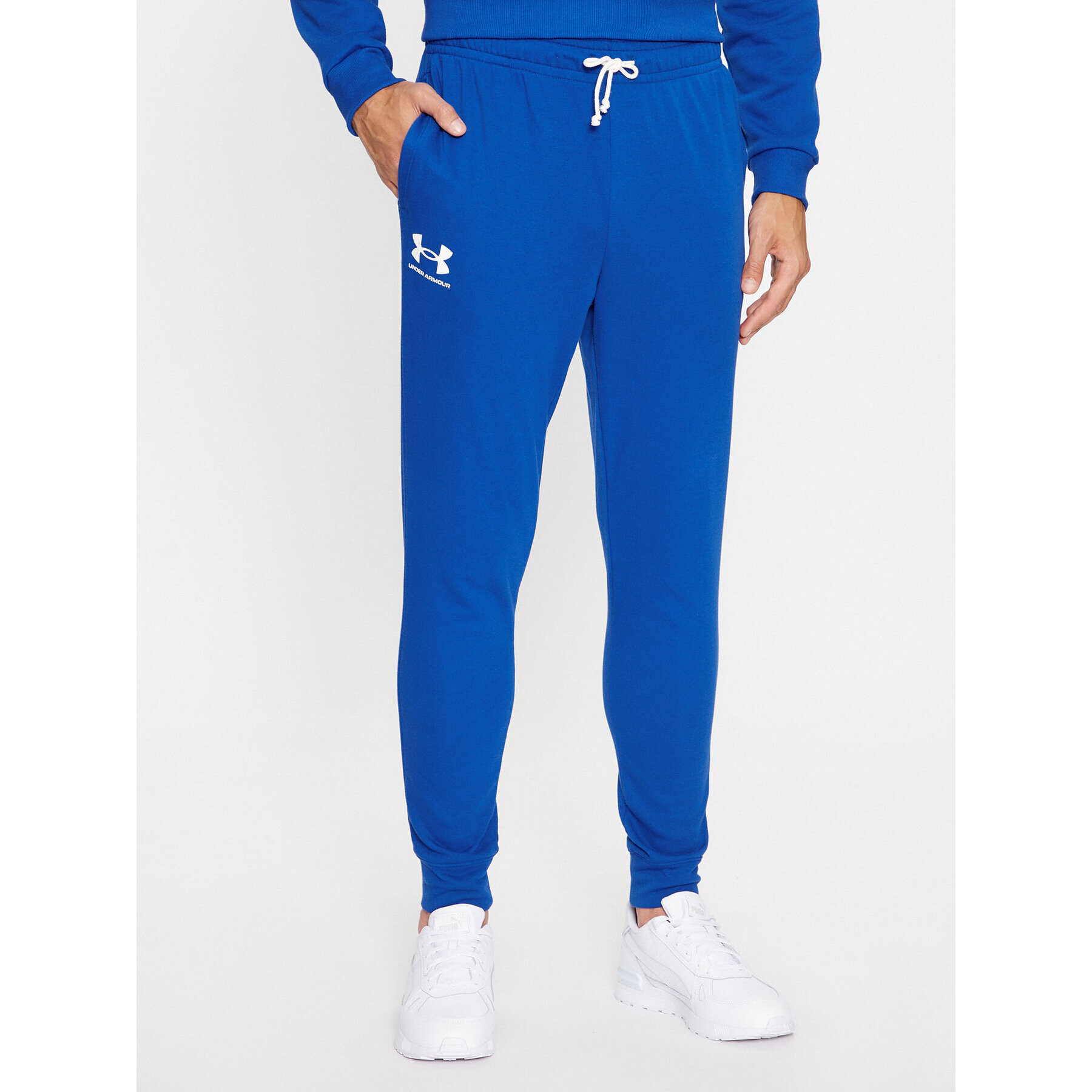 Under Armour Melegítő alsó Ua Rival Terry Jogger 1380843 Kék Fitted Fit - Pepit.hu