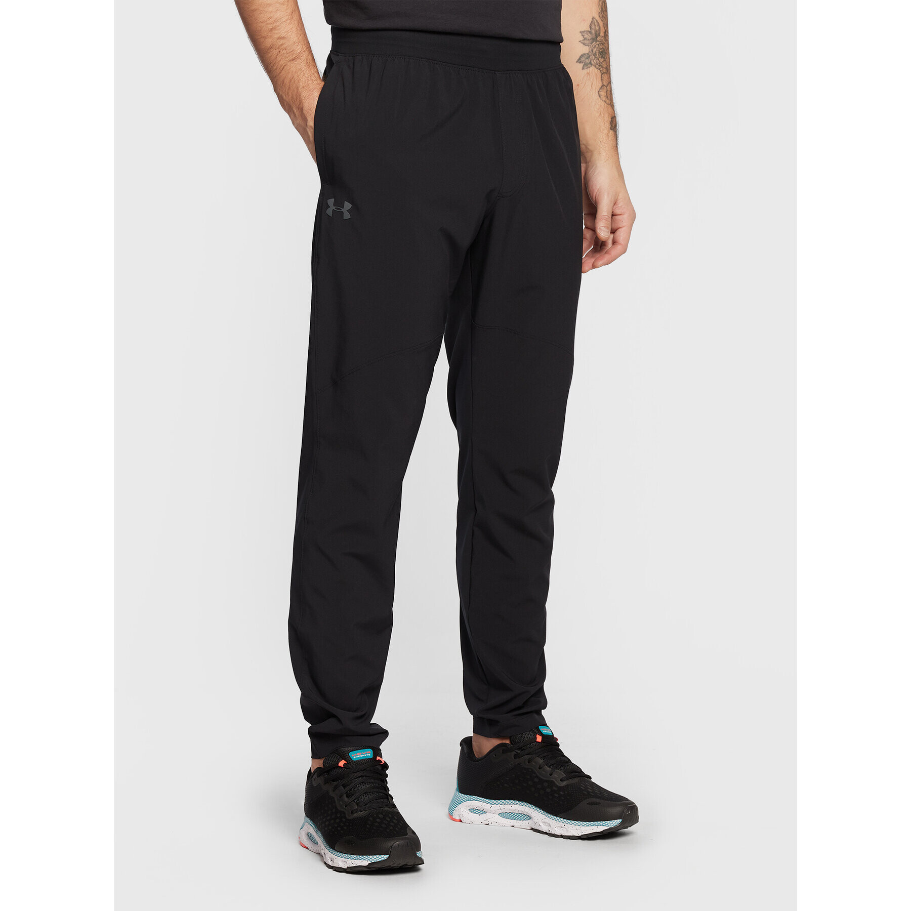 Under Armour Melegítő alsó Ua Stretch 1366215 Fekete Regular Fit - Pepit.hu