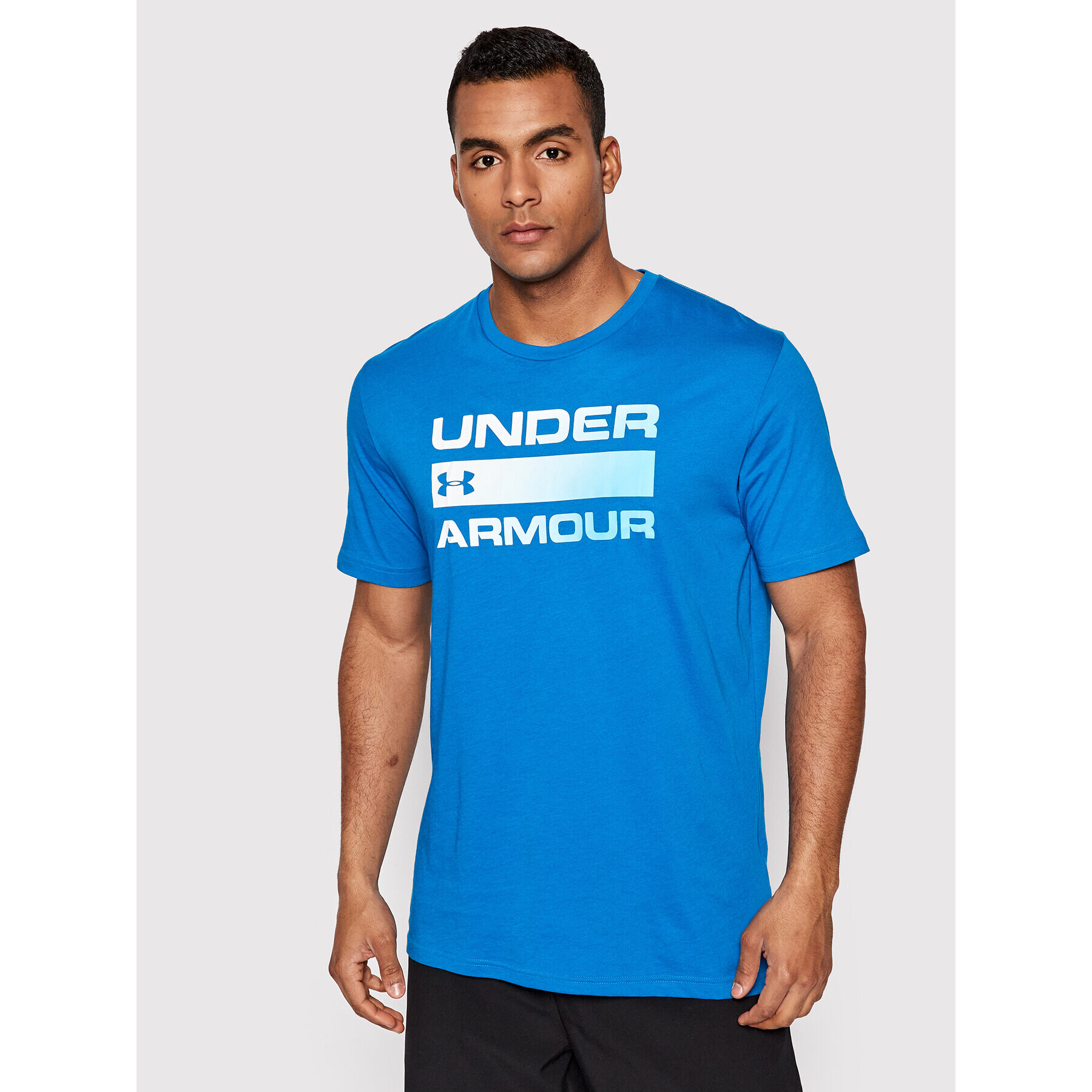 Under Armour Póló Team Issue Wordmark 1329582 Kék Loose Fit - Pepit.hu