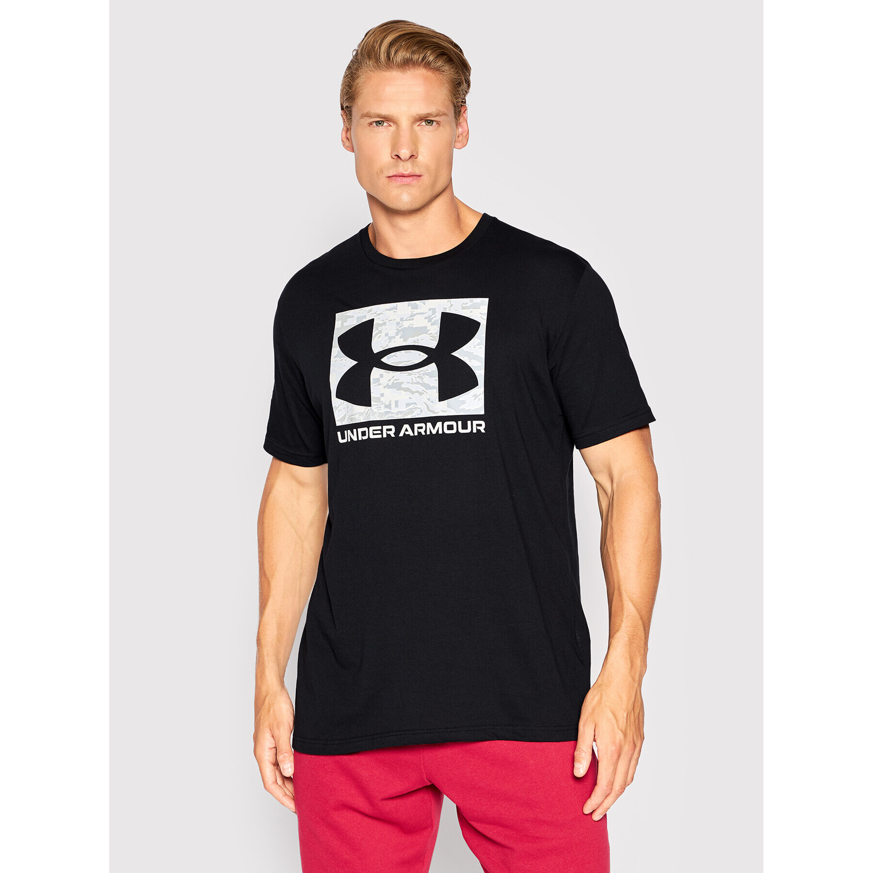 Under Armour Póló Ua Abc 1361673 Fekete Relaxed Fit - Pepit.hu