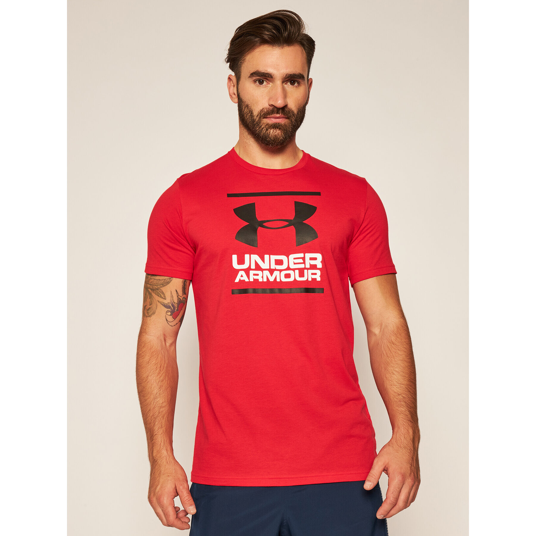 Under Armour Póló Ua Gl Foundation 1326849 Piros Loose Fit - Pepit.hu