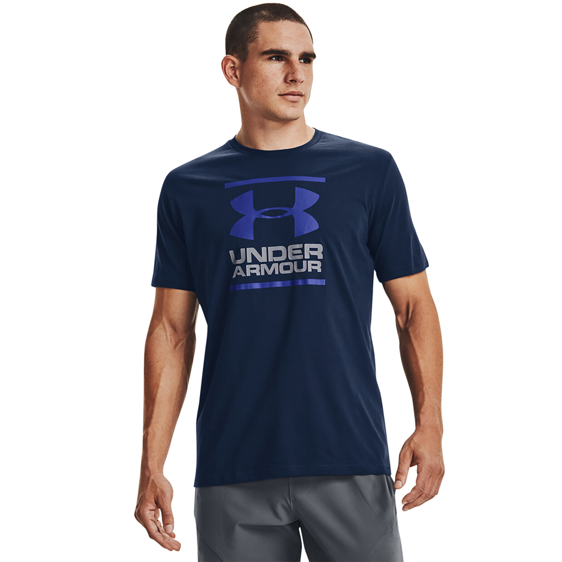 Under Armour Póló UA GL FOUNDATION SS 1326849 Sötétkék Regular Fit - Pepit.hu