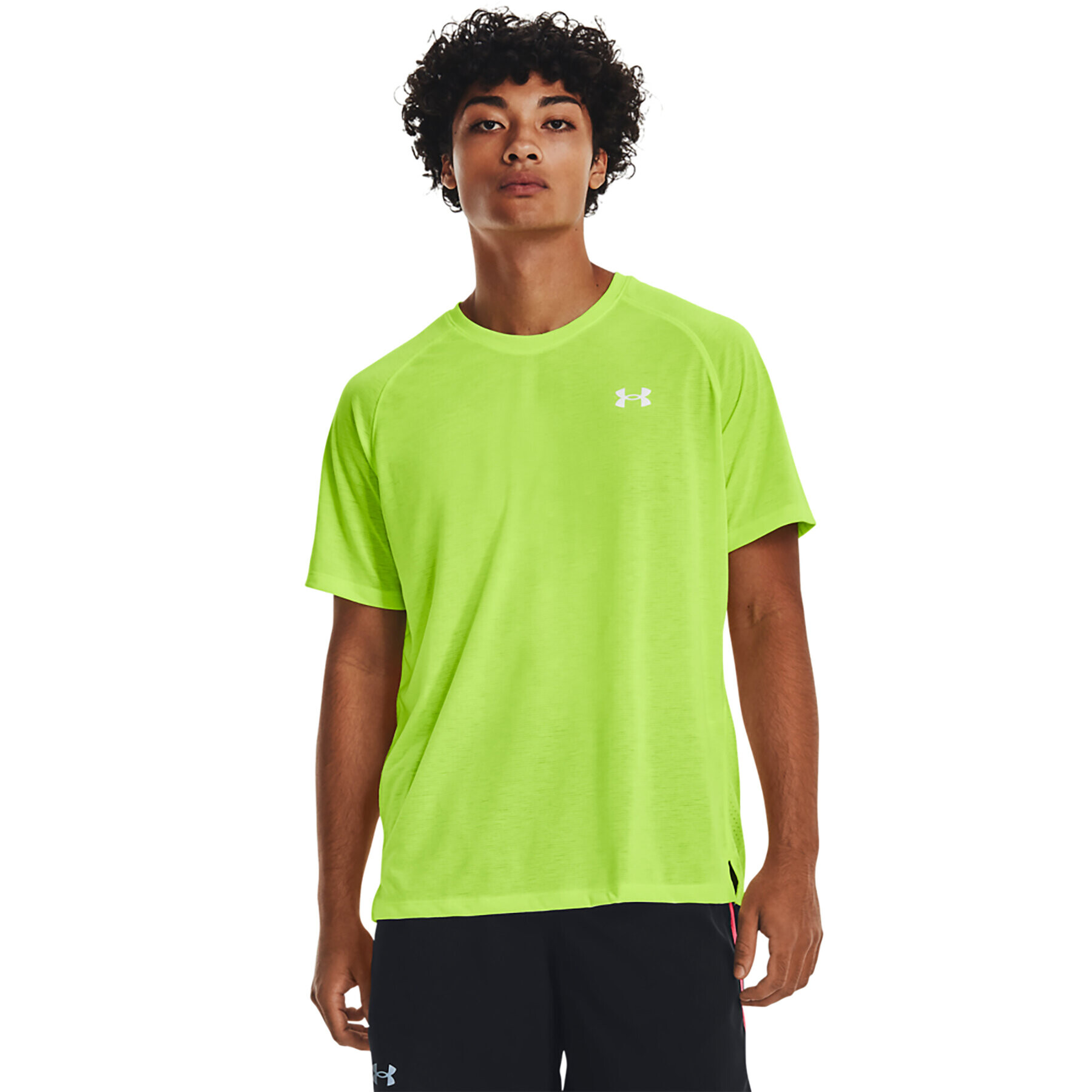 Under Armour Póló UA STREAKER TEE 1361469 Zöld Regular Fit - Pepit.hu