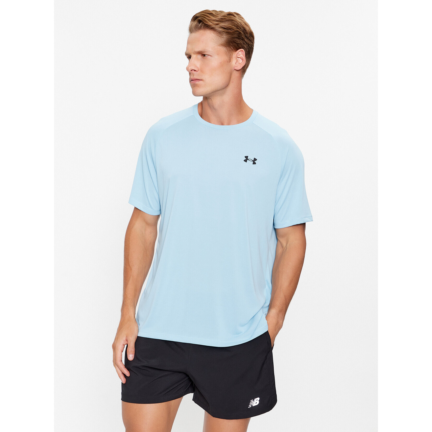 Under Armour Póló Ua Tech 2.0 Ss Tee 1326413 Kék Loose Fit - Pepit.hu