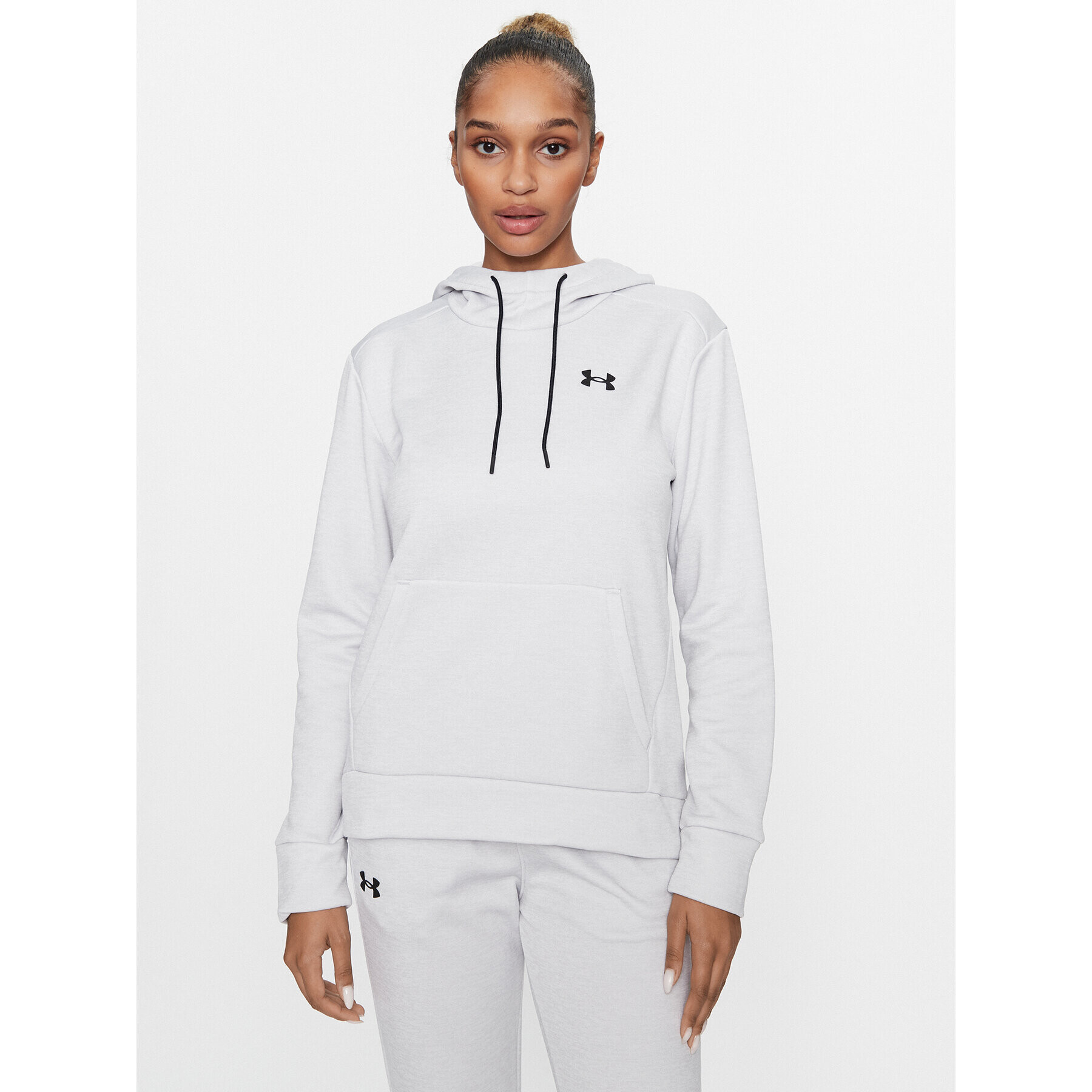 Under Armour Pulóver Armour Fleece Hoodie 1373055 Szürke Loose Fit - Pepit.hu