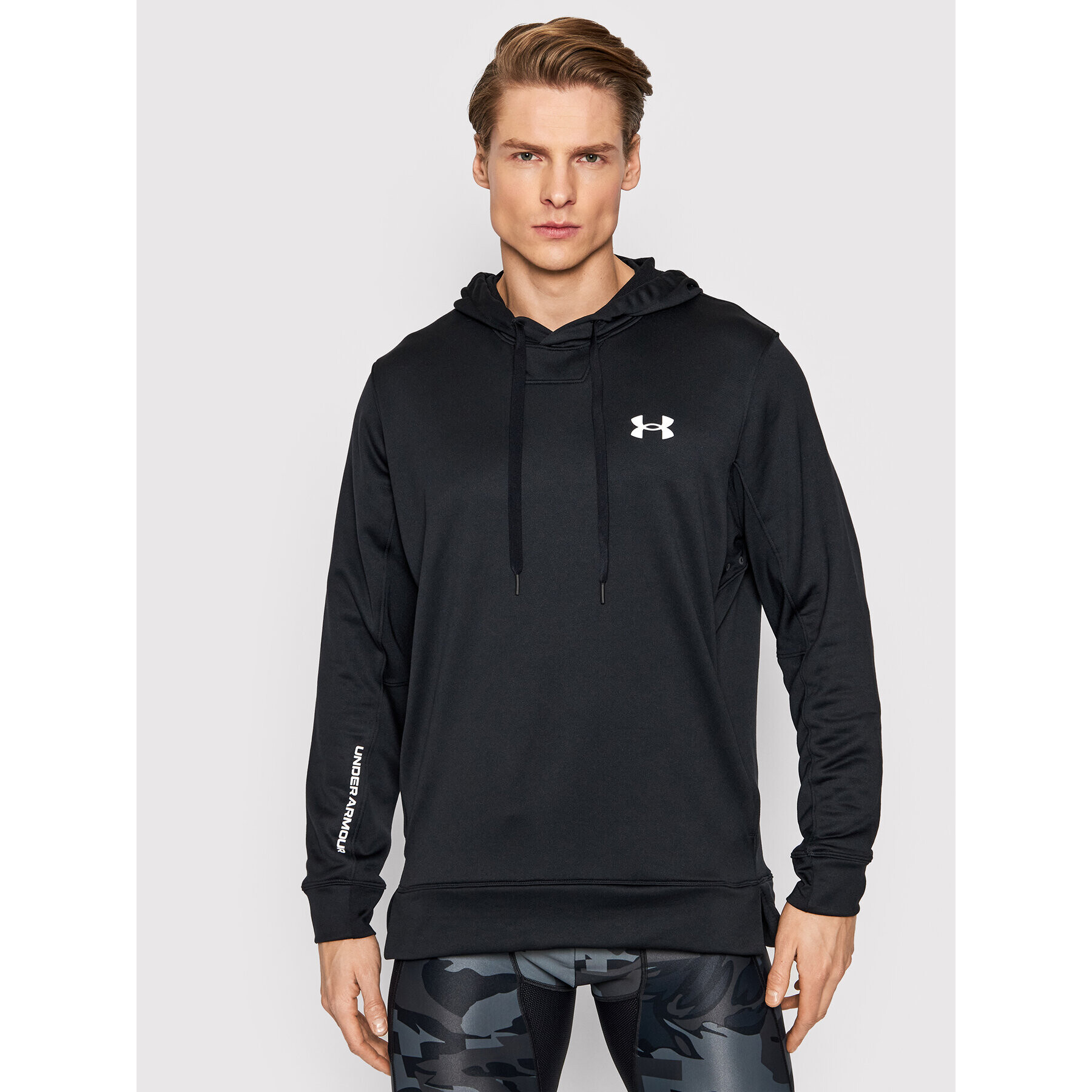 Under Armour Pulóver Terry 1366259 Fekete Regular Fit - Pepit.hu