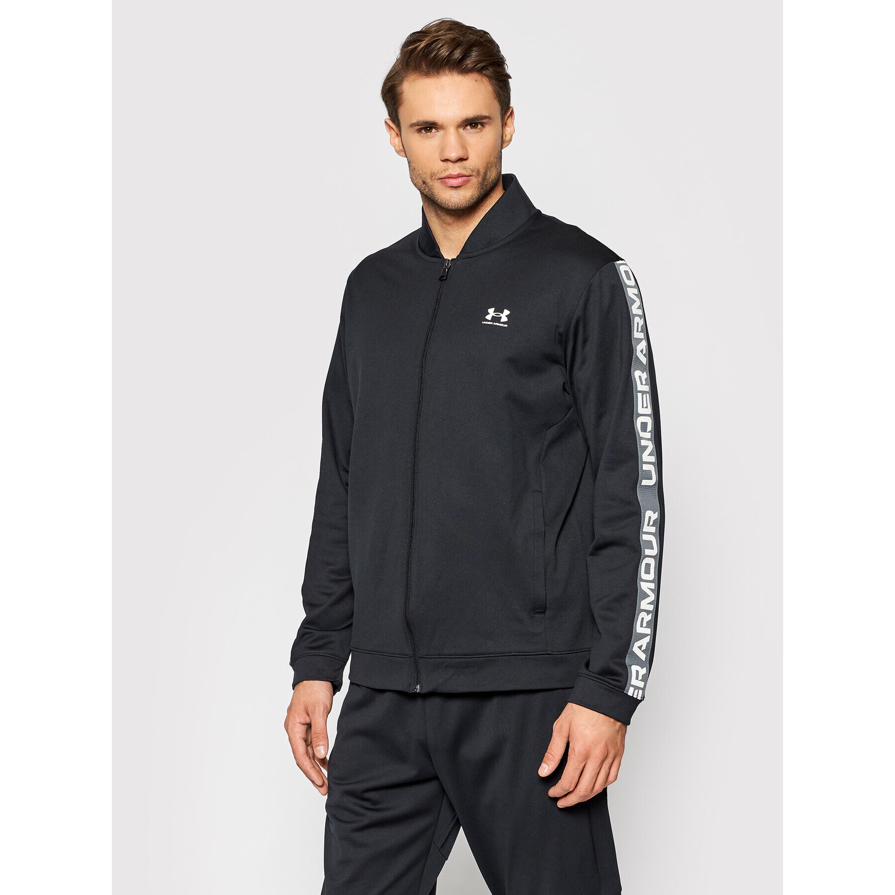 Under Armour Pulóver Ua Tricot Fashion 1366208 Fekete Relaxed Fit - Pepit.hu