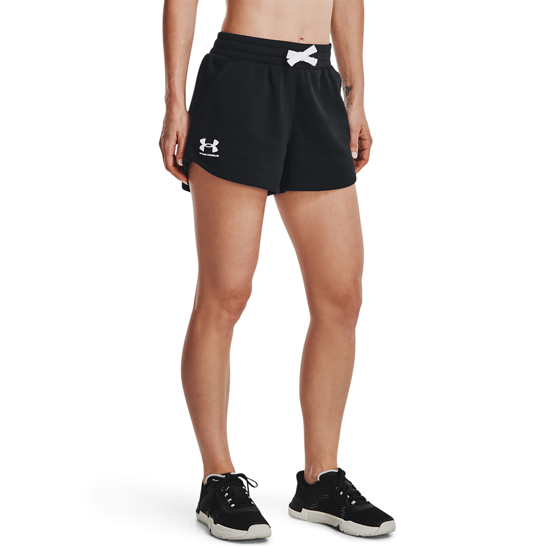 Under Armour Sport rövidnadrág Rival Fleece Short 1376257 Fekete Regular Fit - Pepit.hu